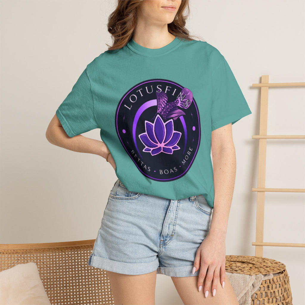 Lotusfins logo tshirt