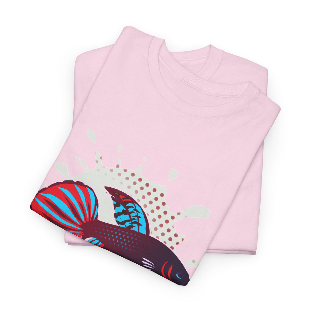 Betta Splenden Wild Type Tee — Vibrant Betta Fish Pop Art T-Shirt