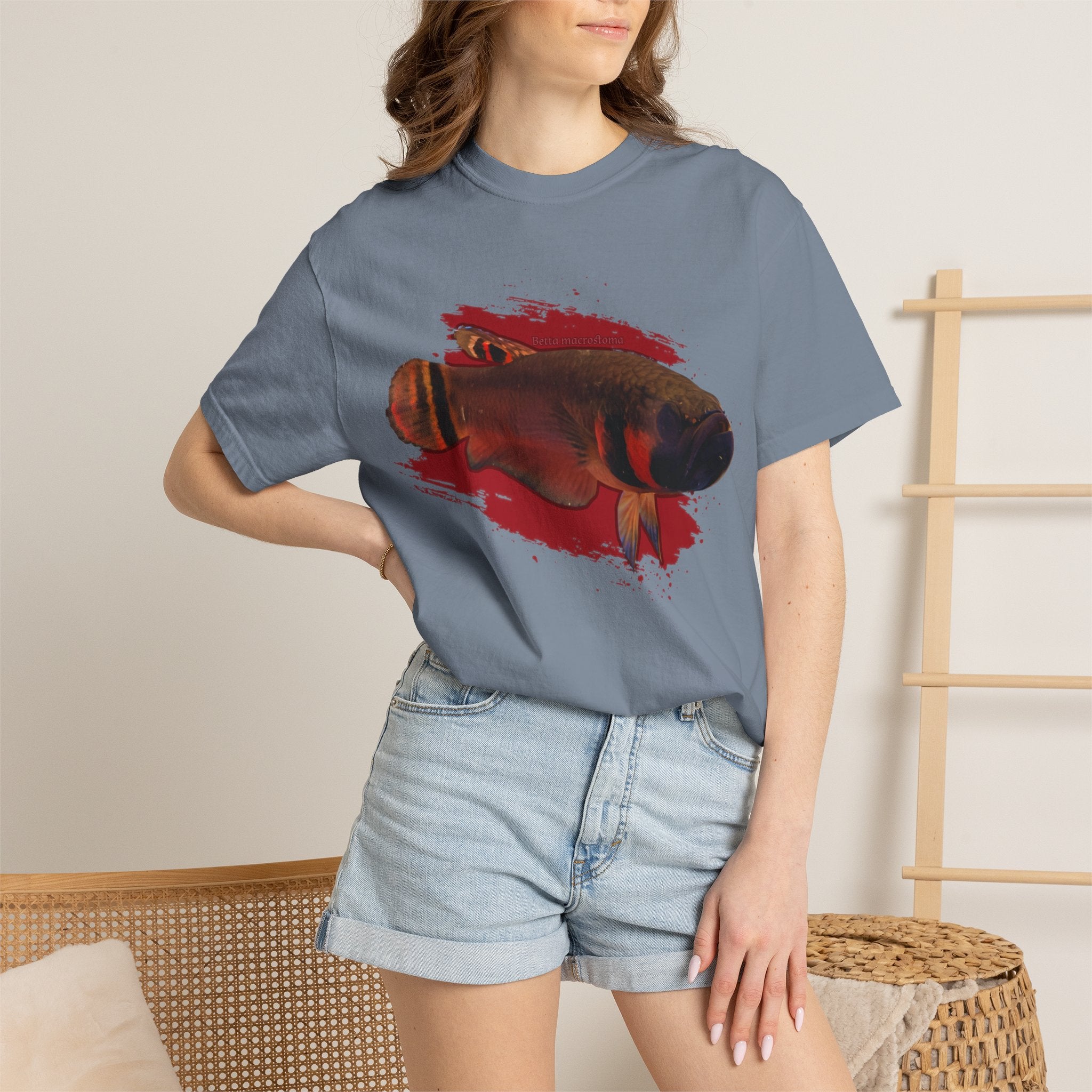 Betta macrostoma Tshirt - Rare Wild Betta fish