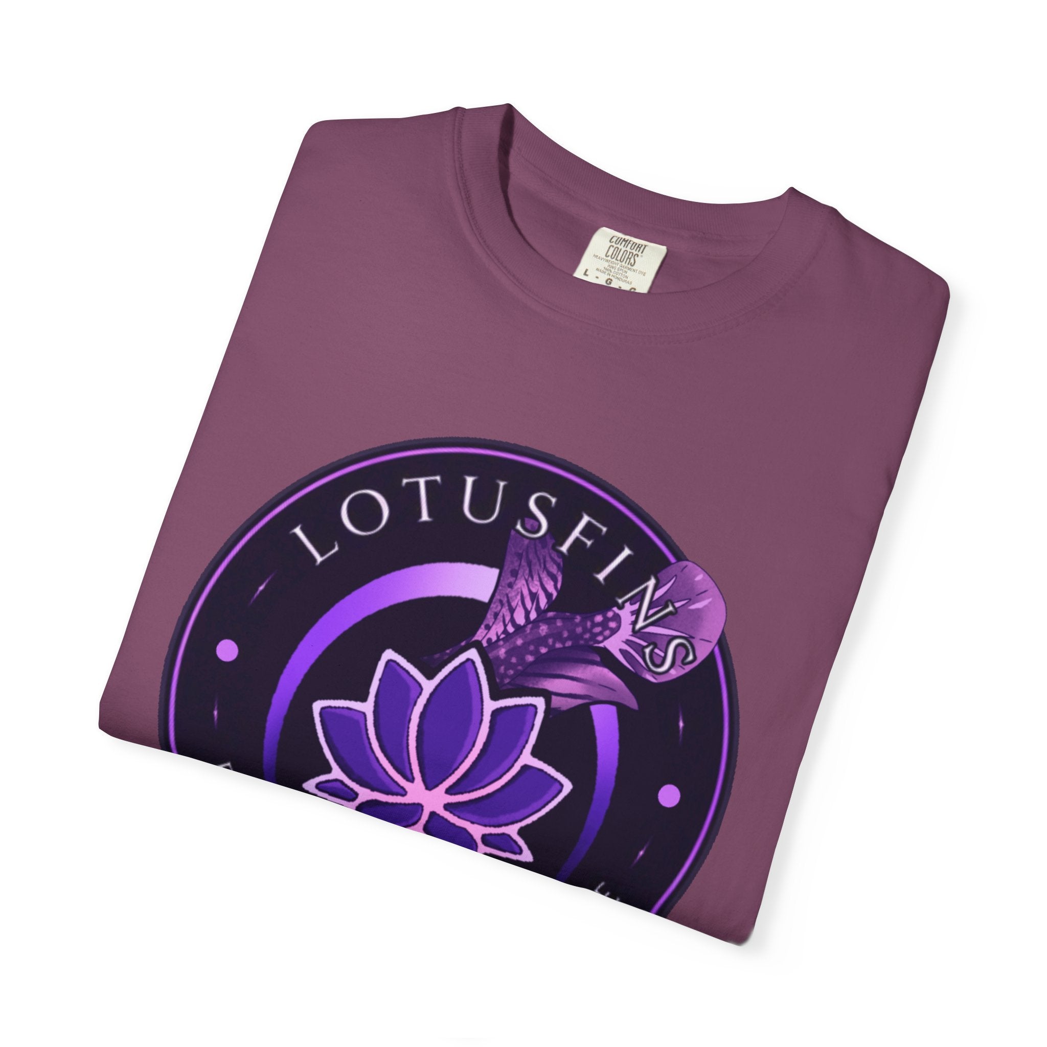 Lotusfins logo tshirt