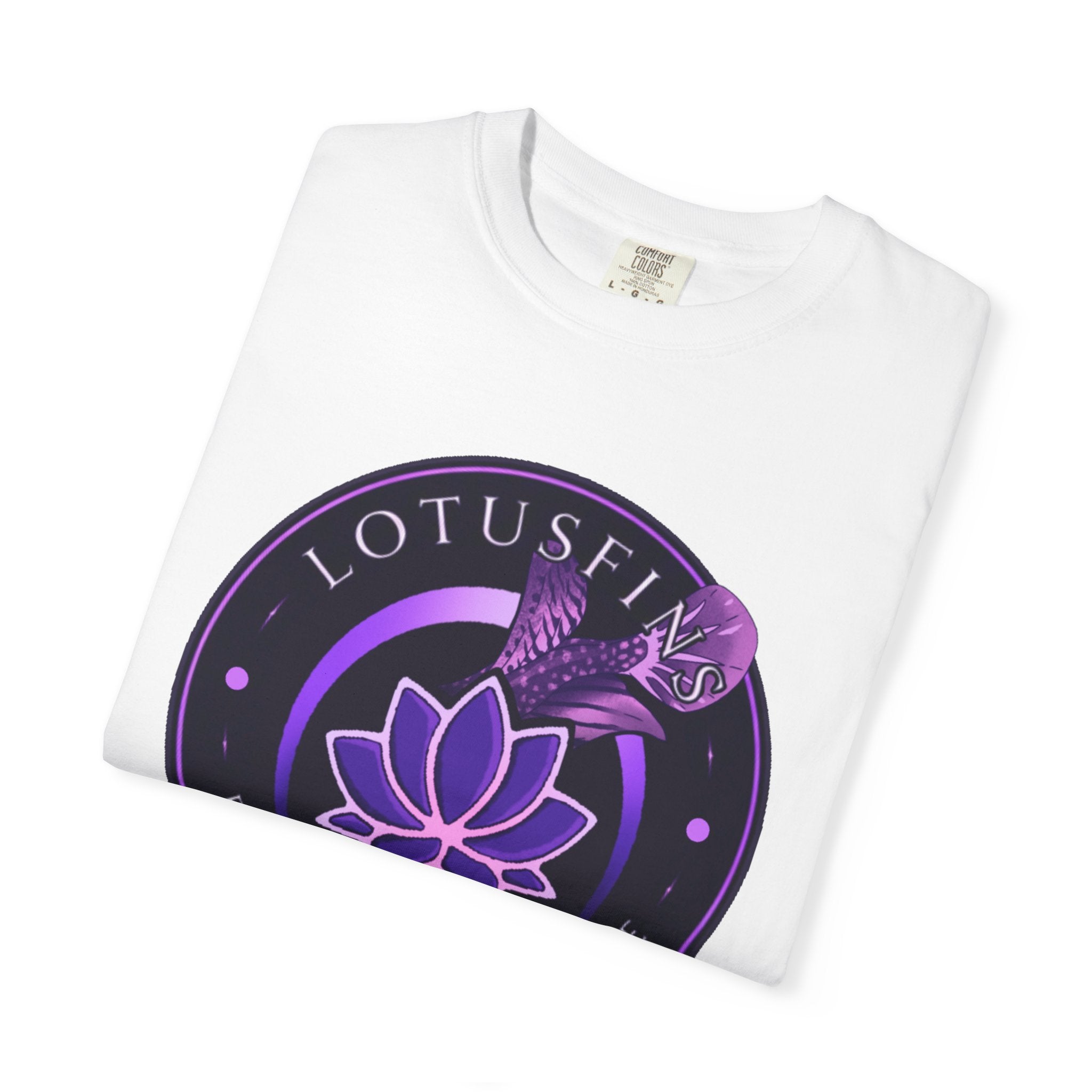 Lotusfins logo tshirt