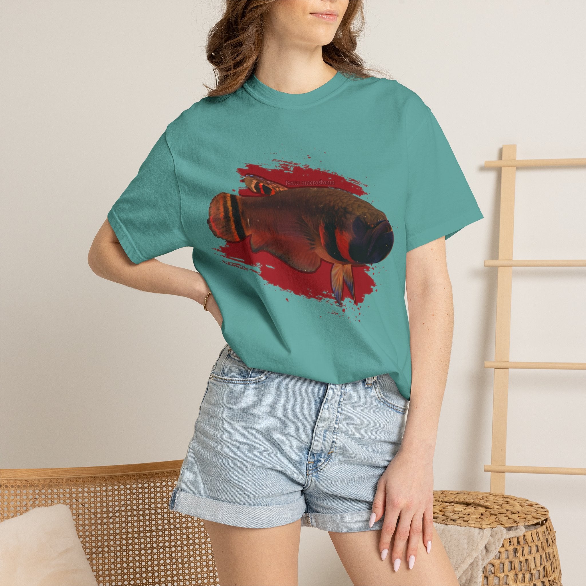 Betta macrostoma Tshirt - Rare Wild Betta fish