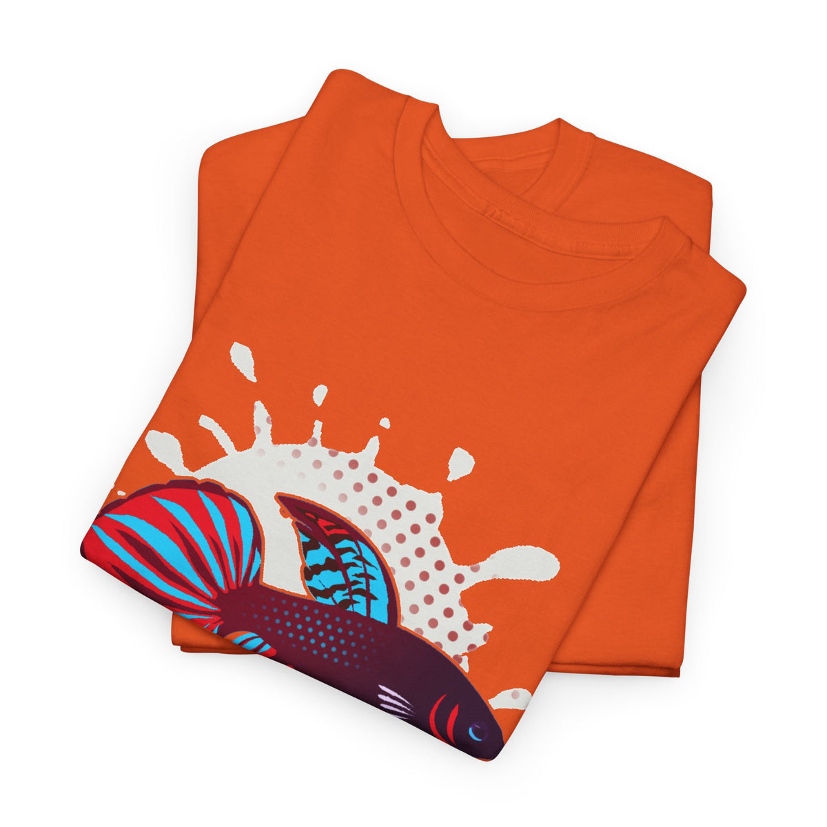 Betta Splenden Wild Type Tee — Vibrant Betta Fish Pop Art T-Shirt
