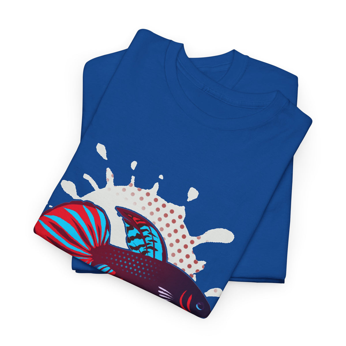 Betta Splenden Wild Type Tee — Vibrant Betta Fish Pop Art T-Shirt
