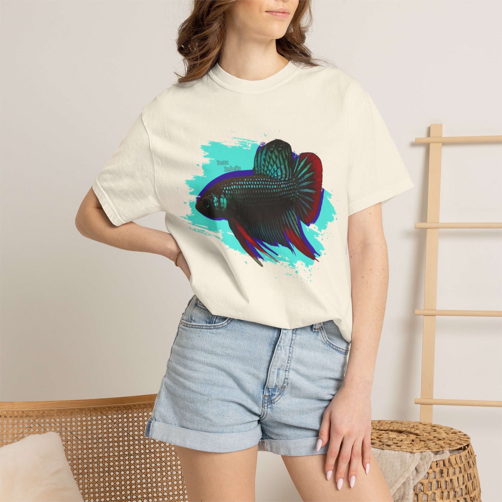 Betta imbelis Fish Graphic T-Shirt