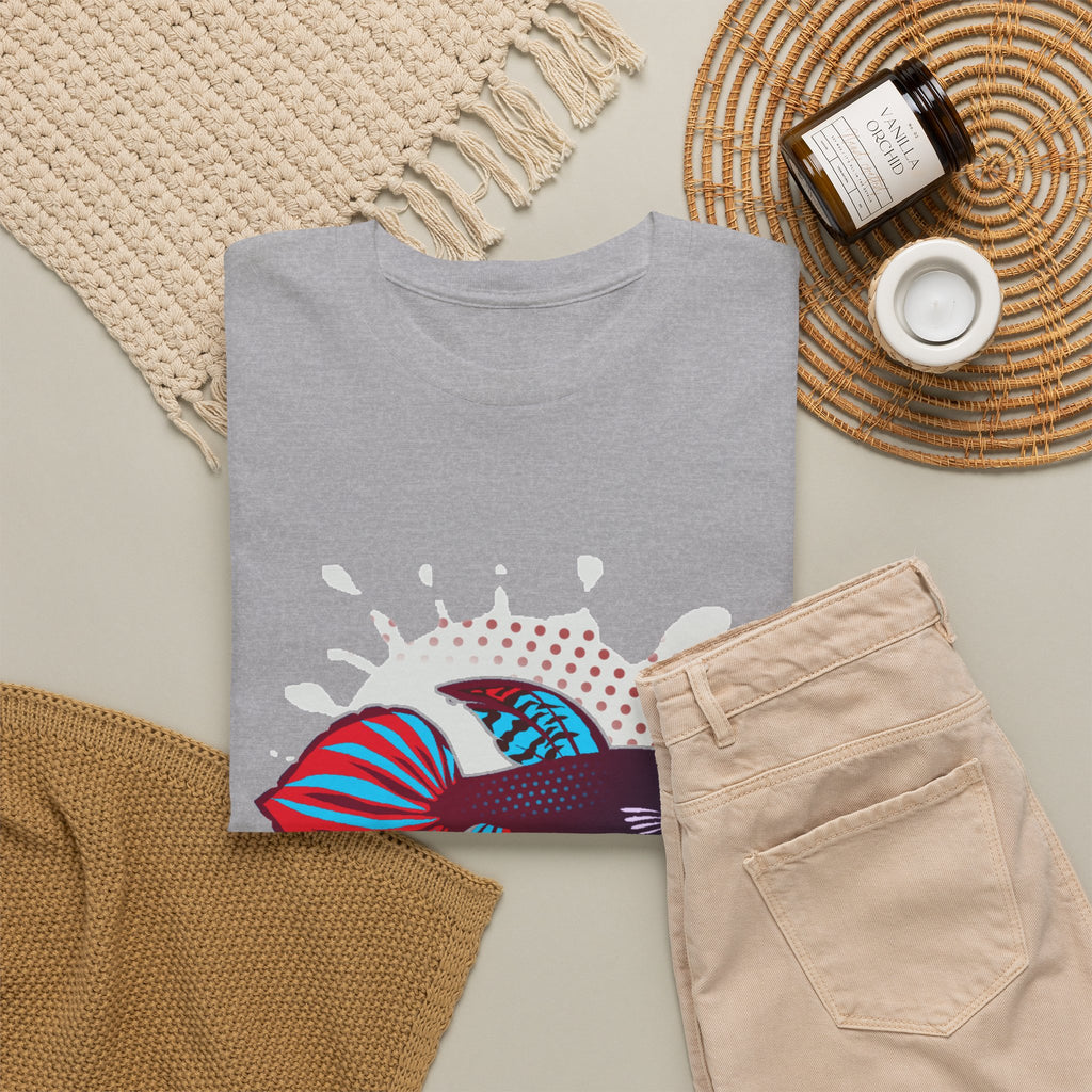 Betta Splenden Wild Type Tee — Vibrant Betta Fish Pop Art T-Shirt