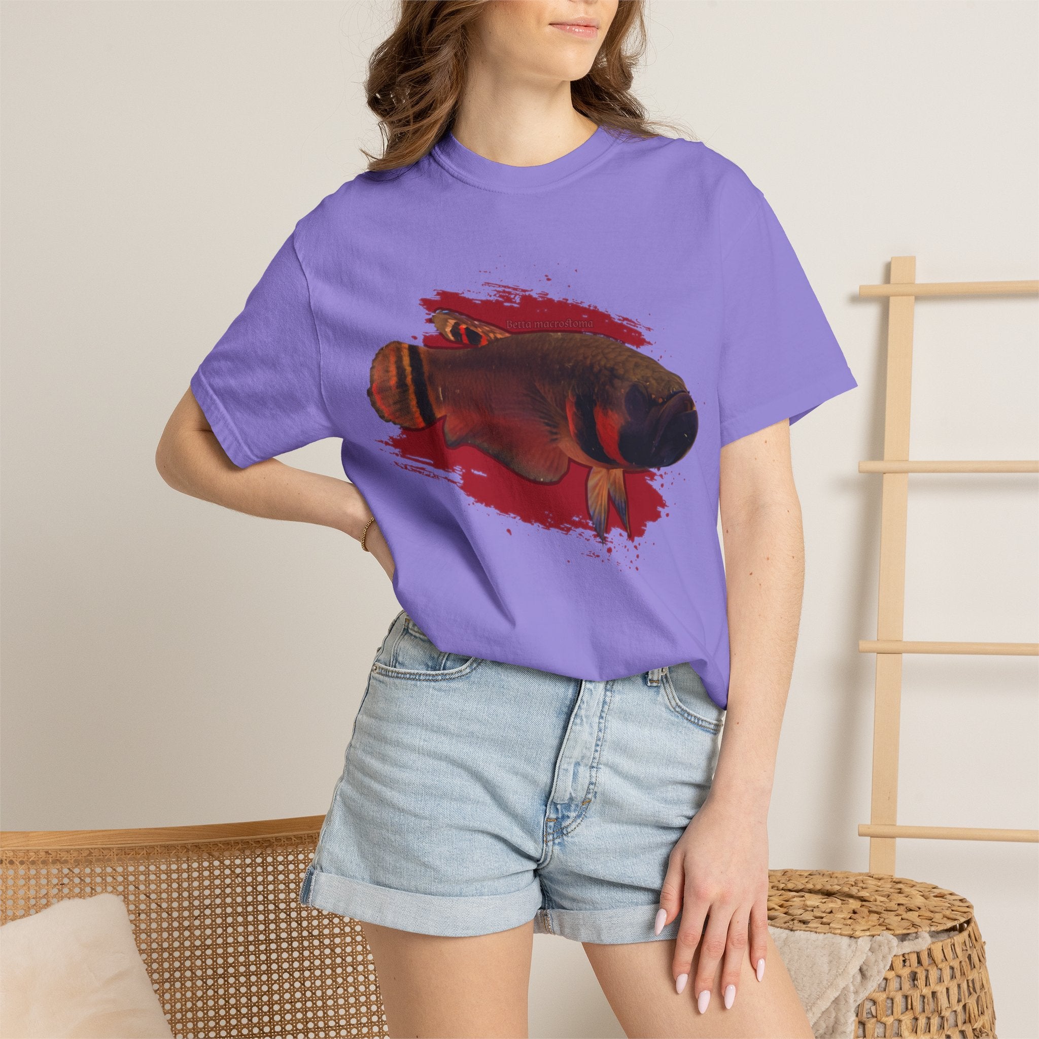 Betta macrostoma Tshirt - Rare Wild Betta fish