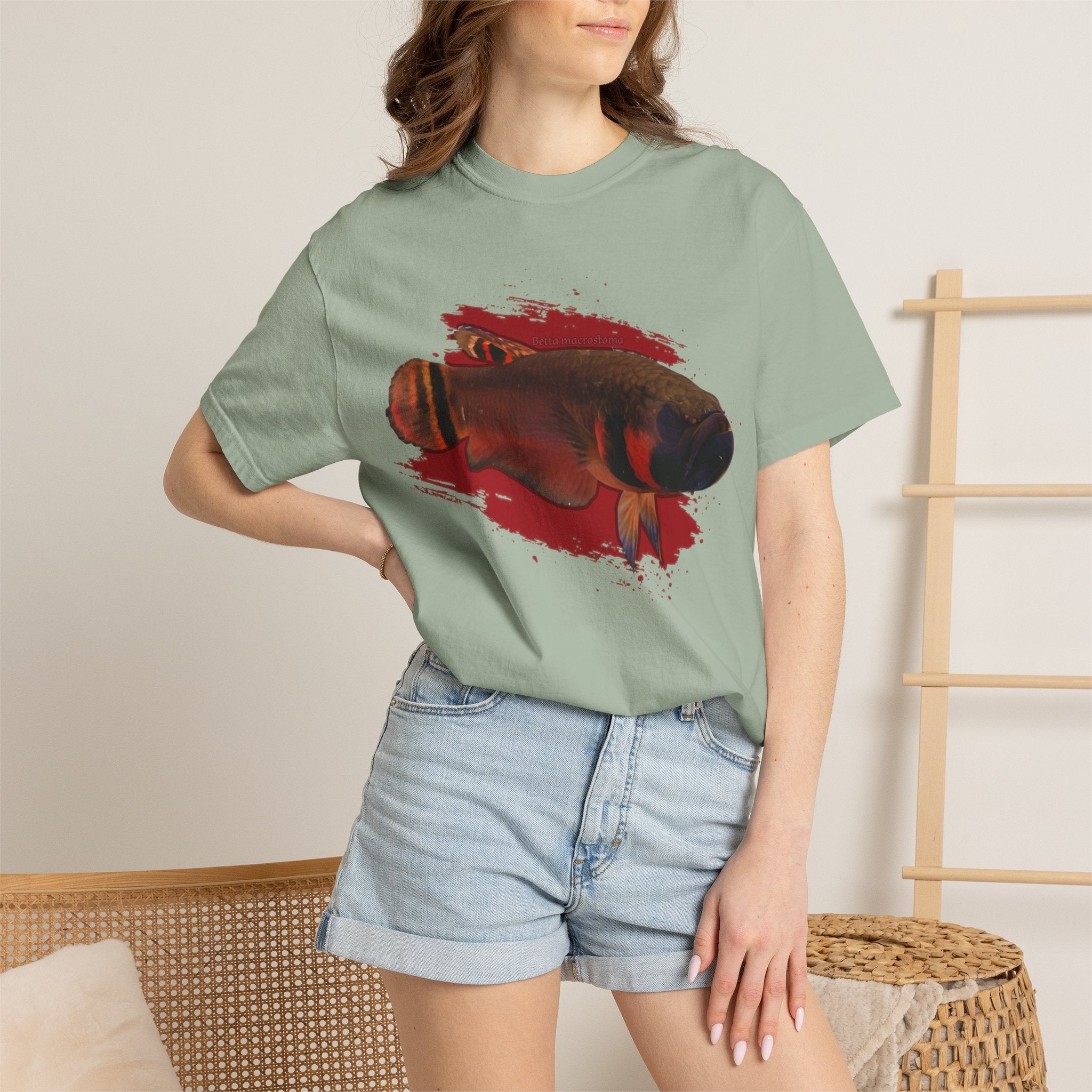 Betta macrostoma Tshirt - Rare Wild Betta fish
