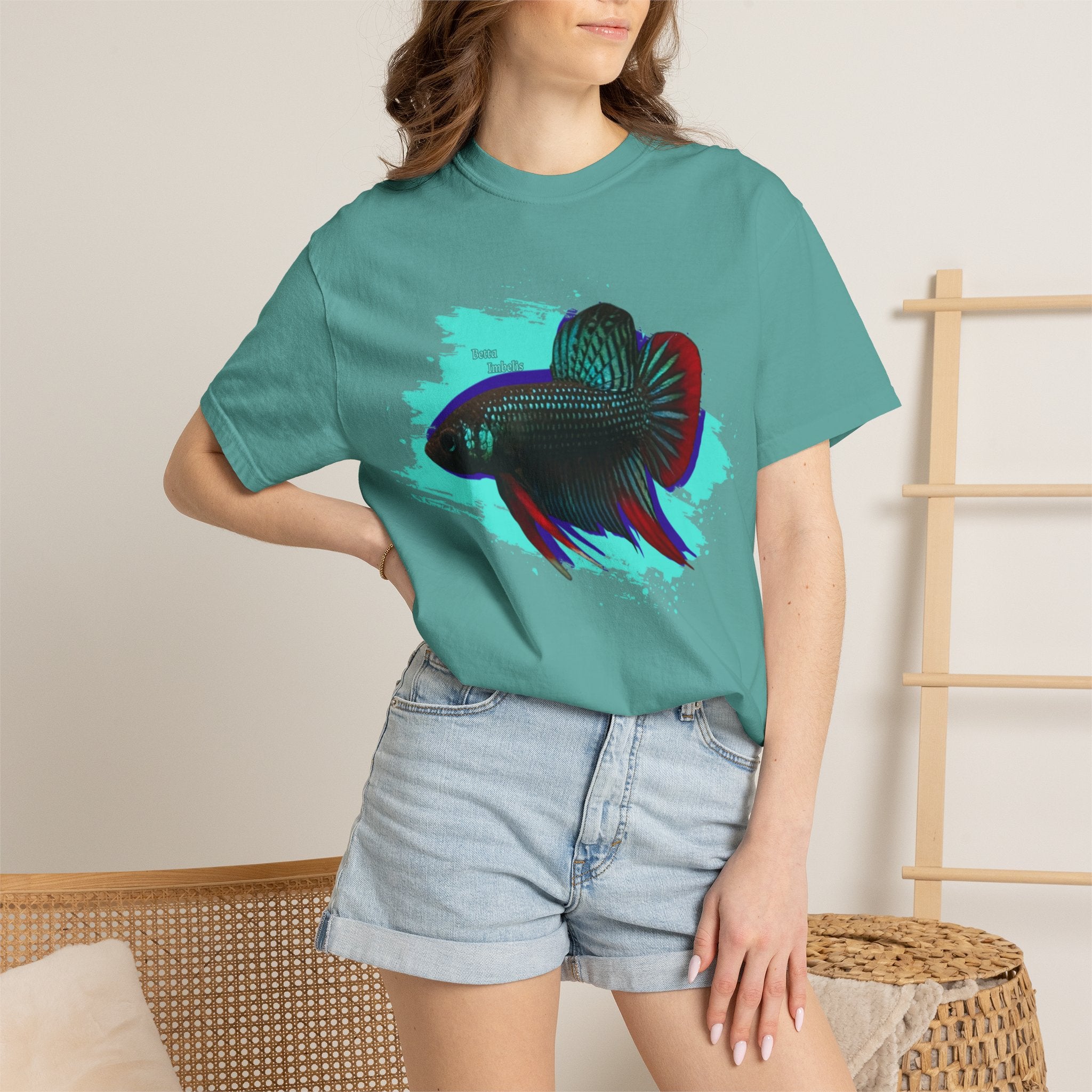 Betta imbelis Fish Graphic T-Shirt