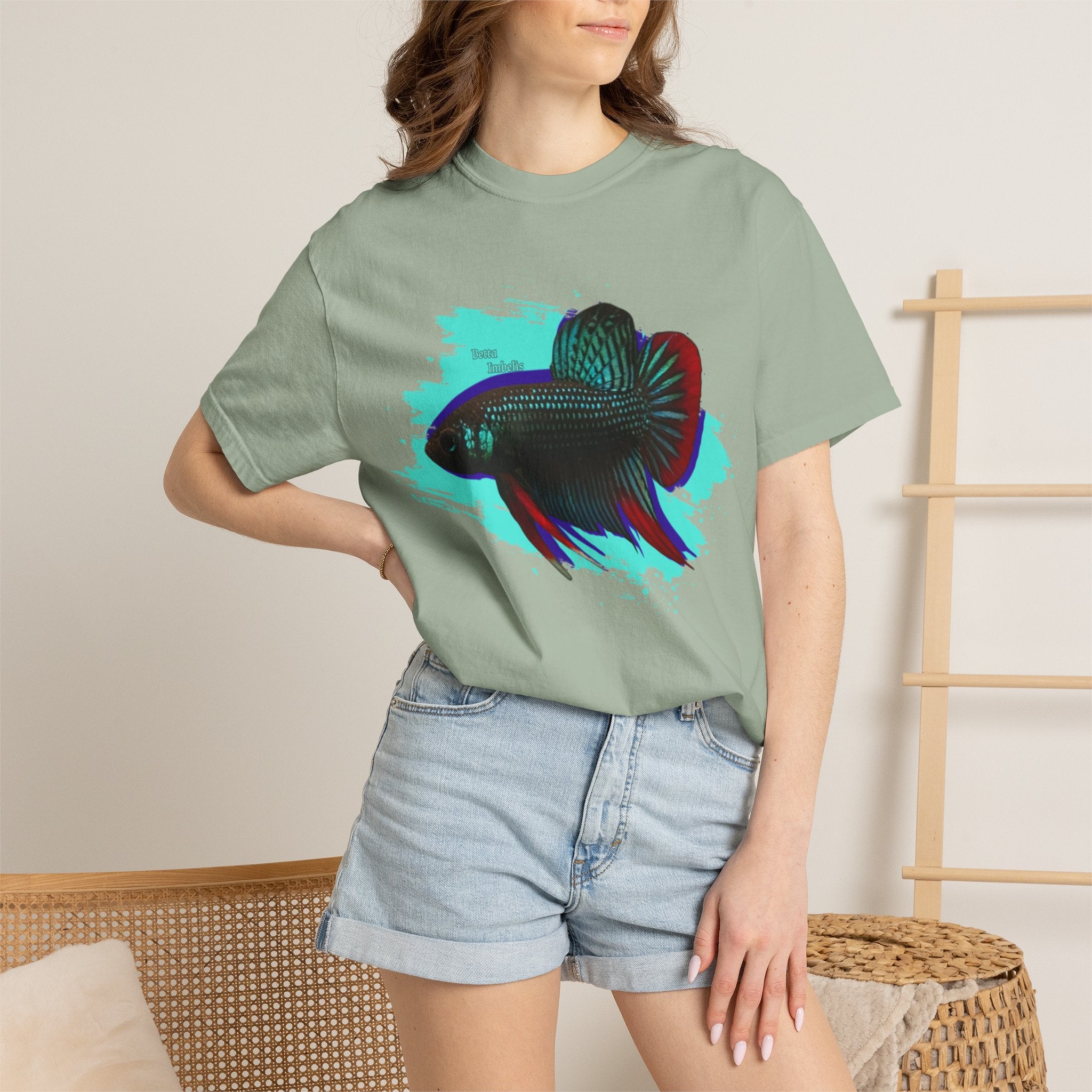 Betta imbelis Fish Graphic T-Shirt