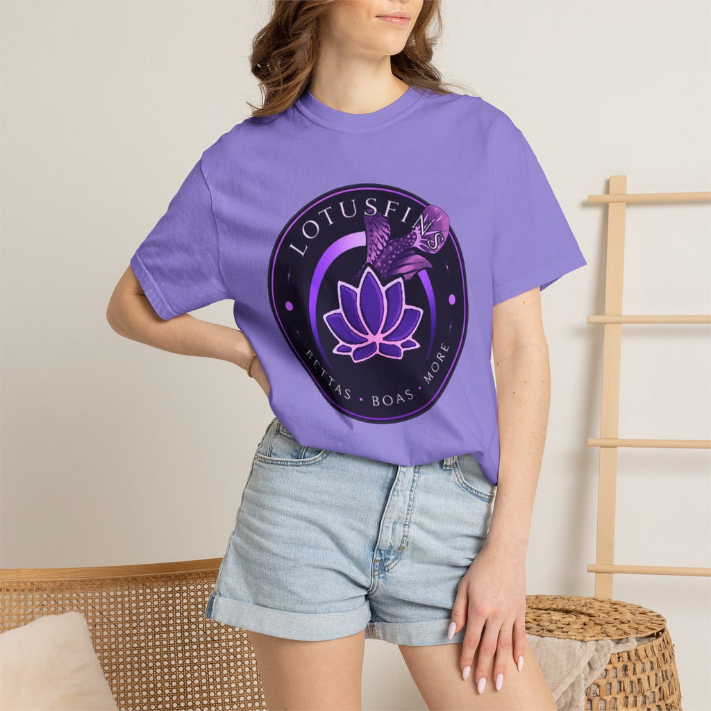 Lotusfins logo tshirt