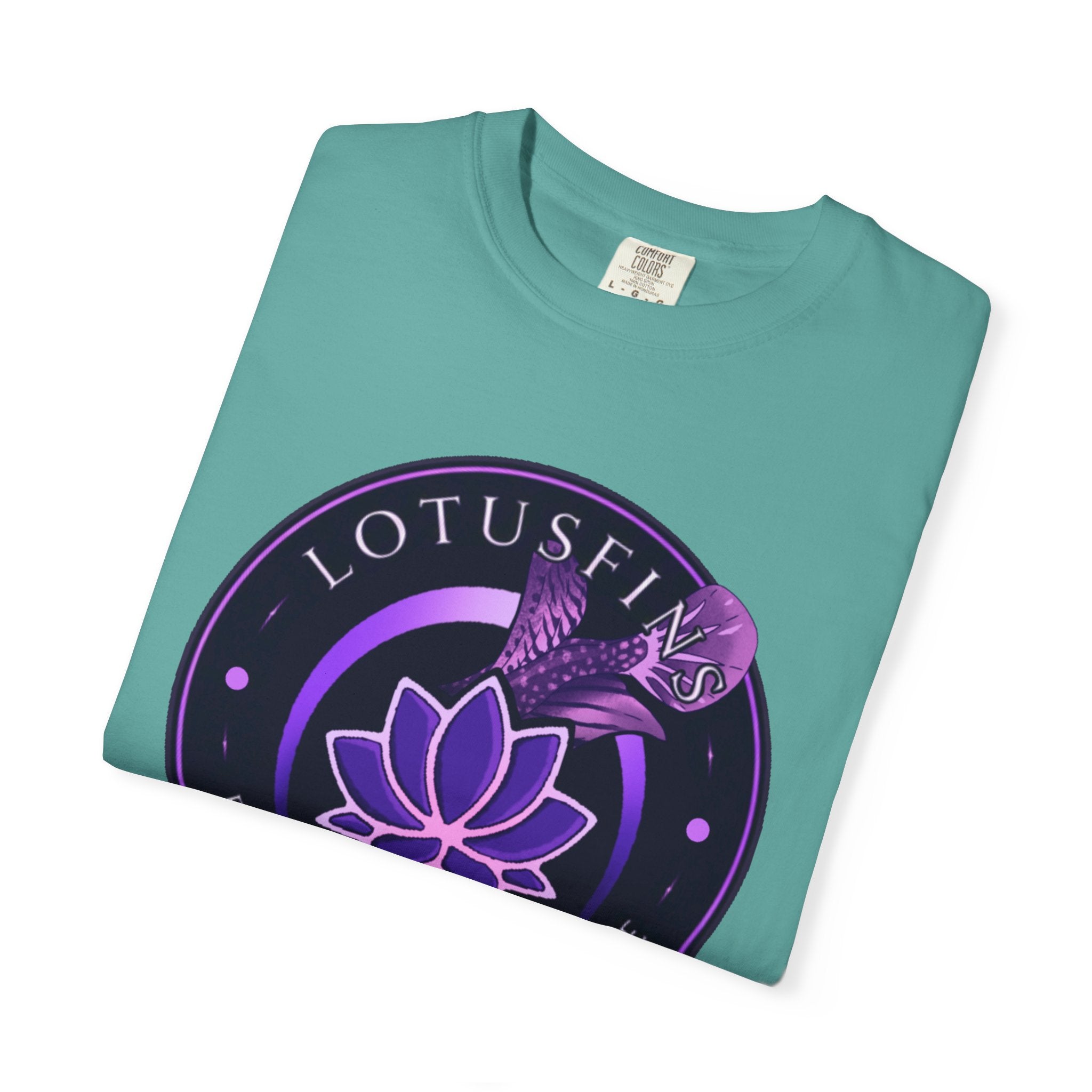 Lotusfins logo tshirt