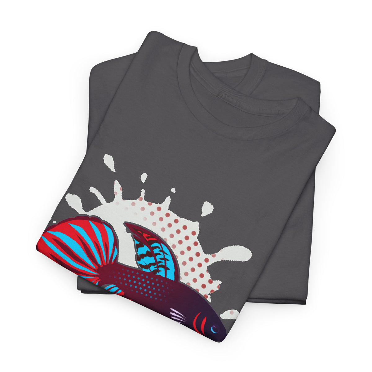 Betta Splenden Wild Type Tee — Vibrant Betta Fish Pop Art T-Shirt