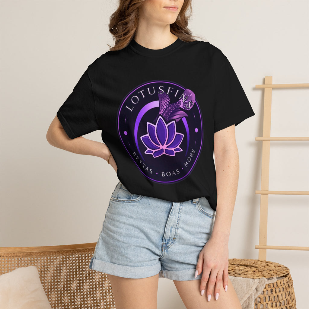 Lotusfins logo tshirt
