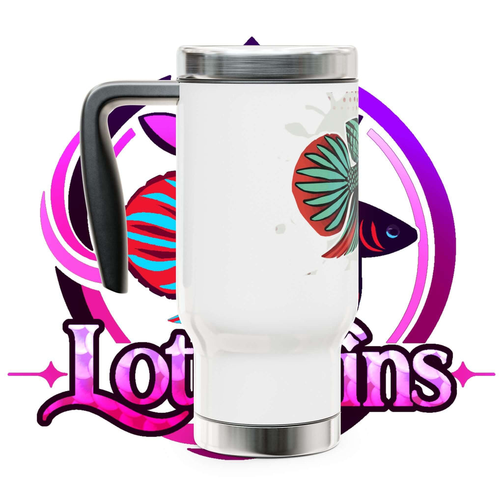 Betta imbelis Fish Travel Mug — 14oz Stainless Steel Insulated Tumbler