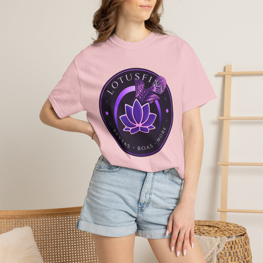 Lotusfins logo tshirt