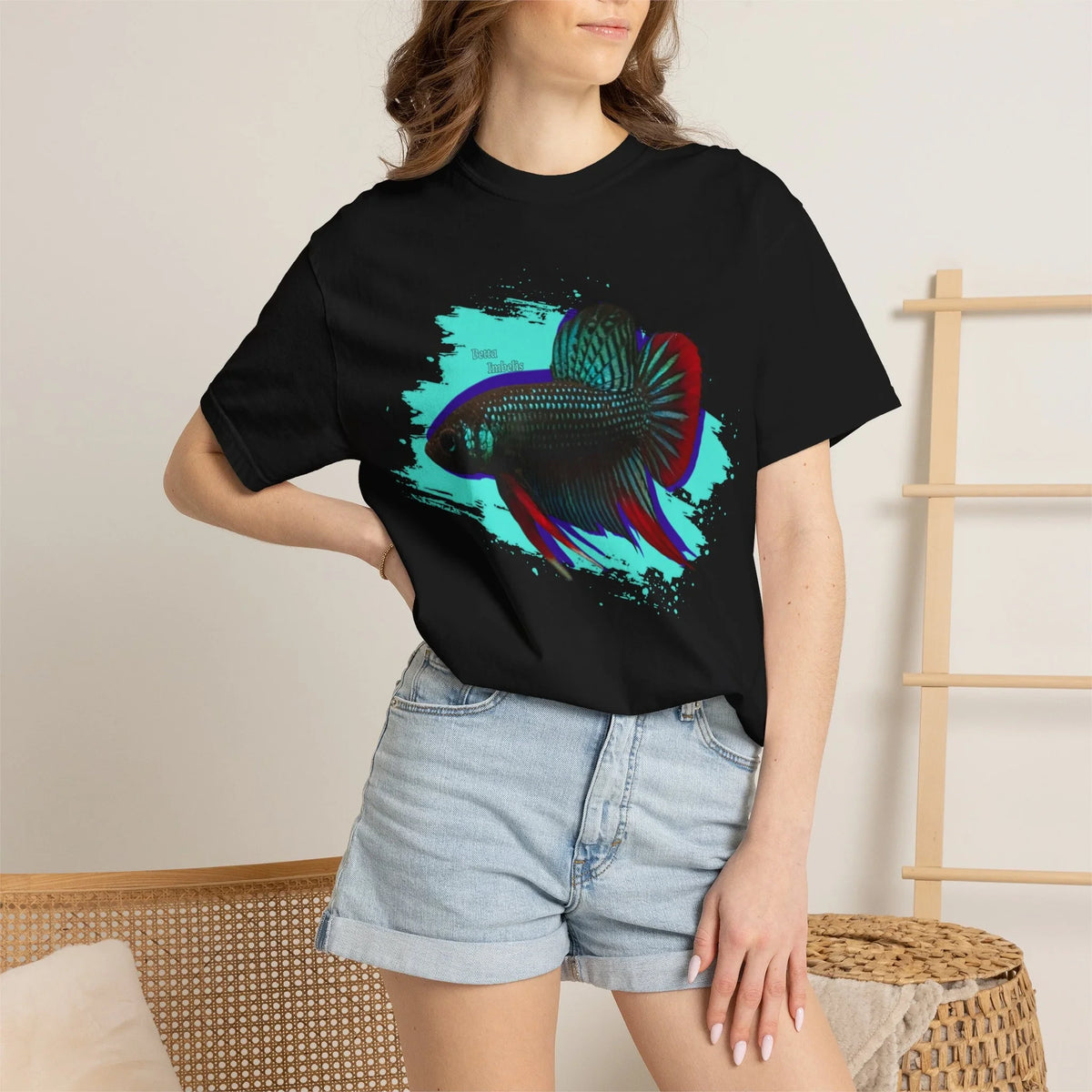 Betta imbelis Fish Graphic T-Shirt