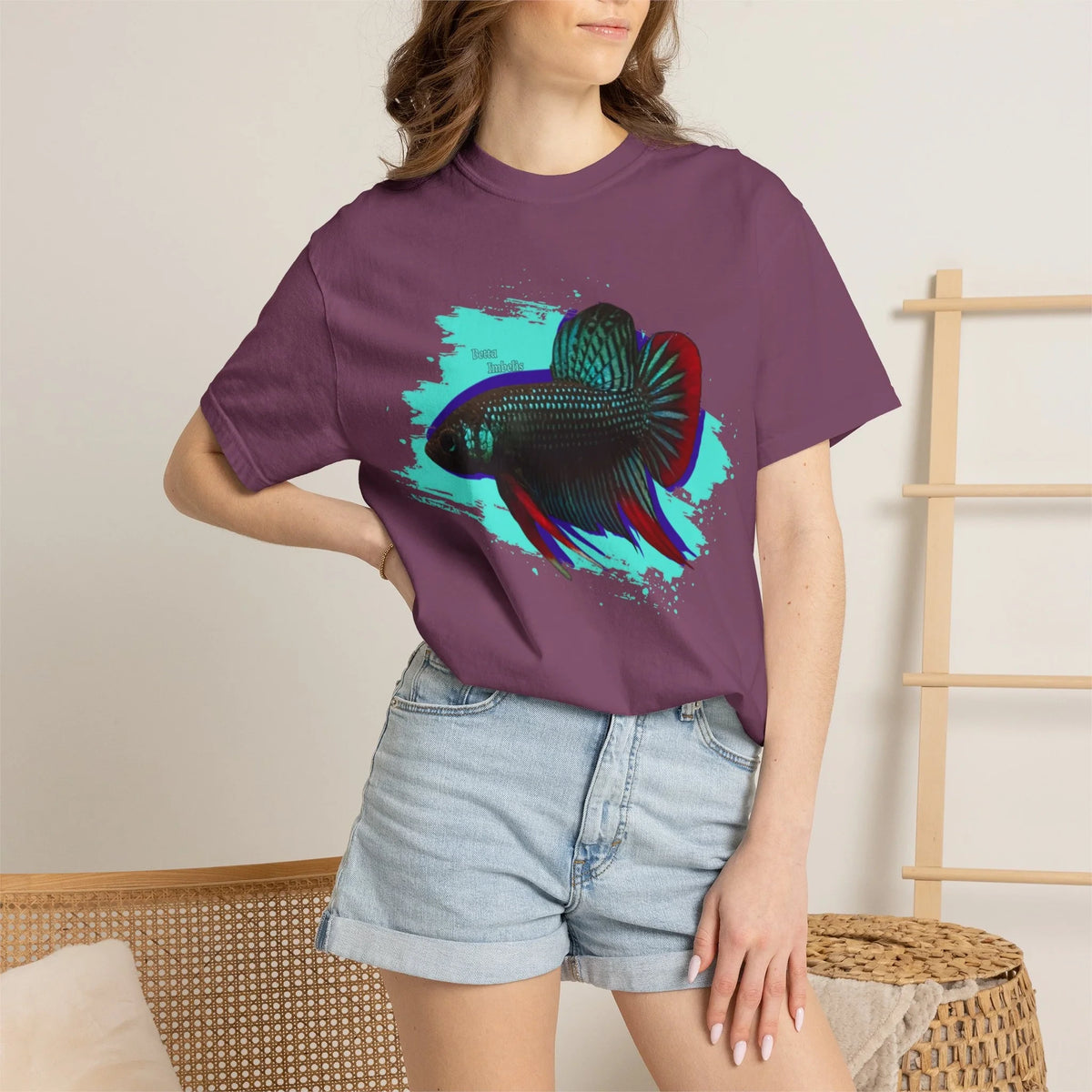 Betta imbelis Fish Graphic T-Shirt
