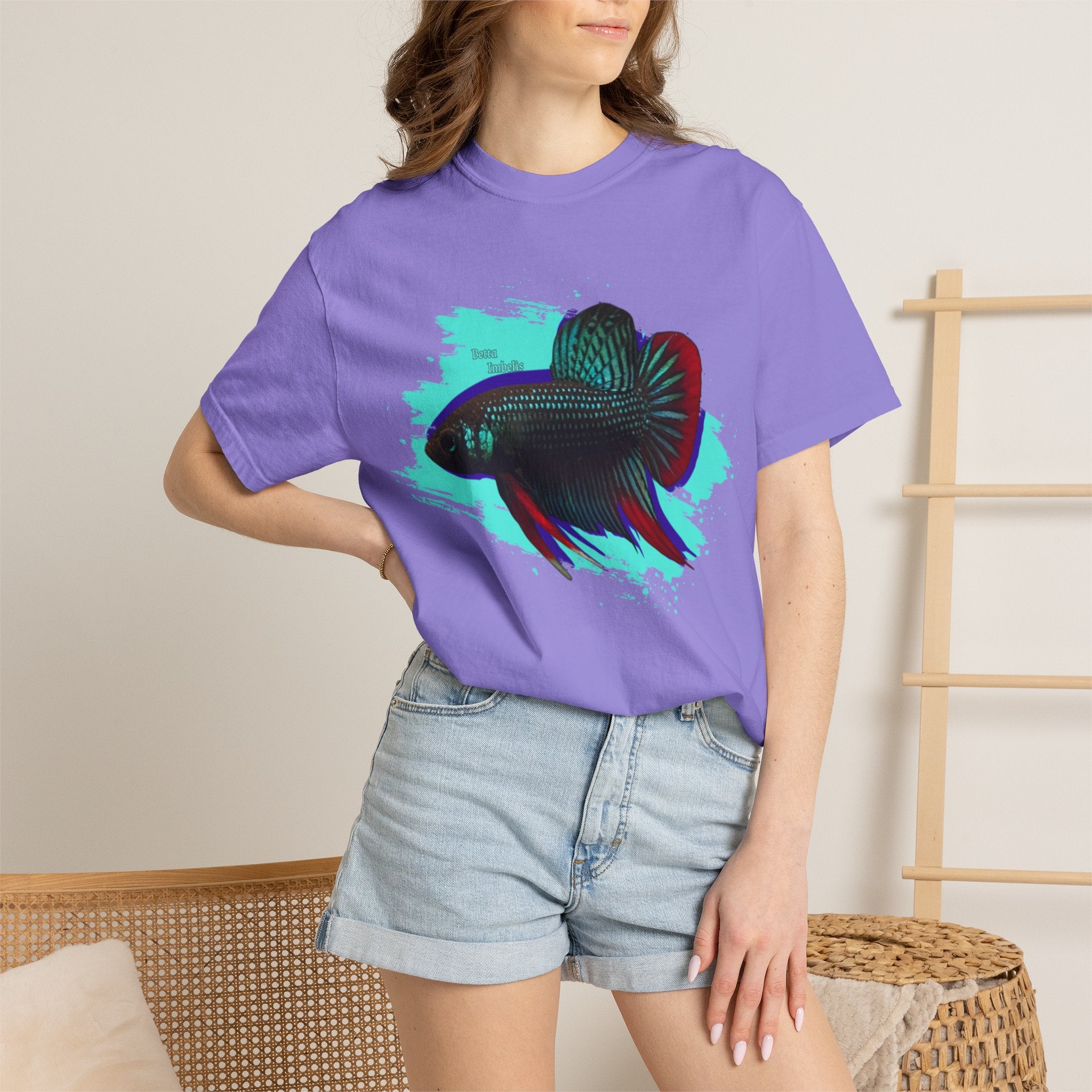 Betta imbelis Fish Graphic T-Shirt