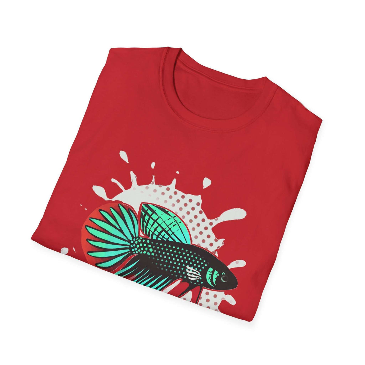 Betta Imbelis Fish Graphic T-Shirt – Retro Pop Art Aquarium Tee