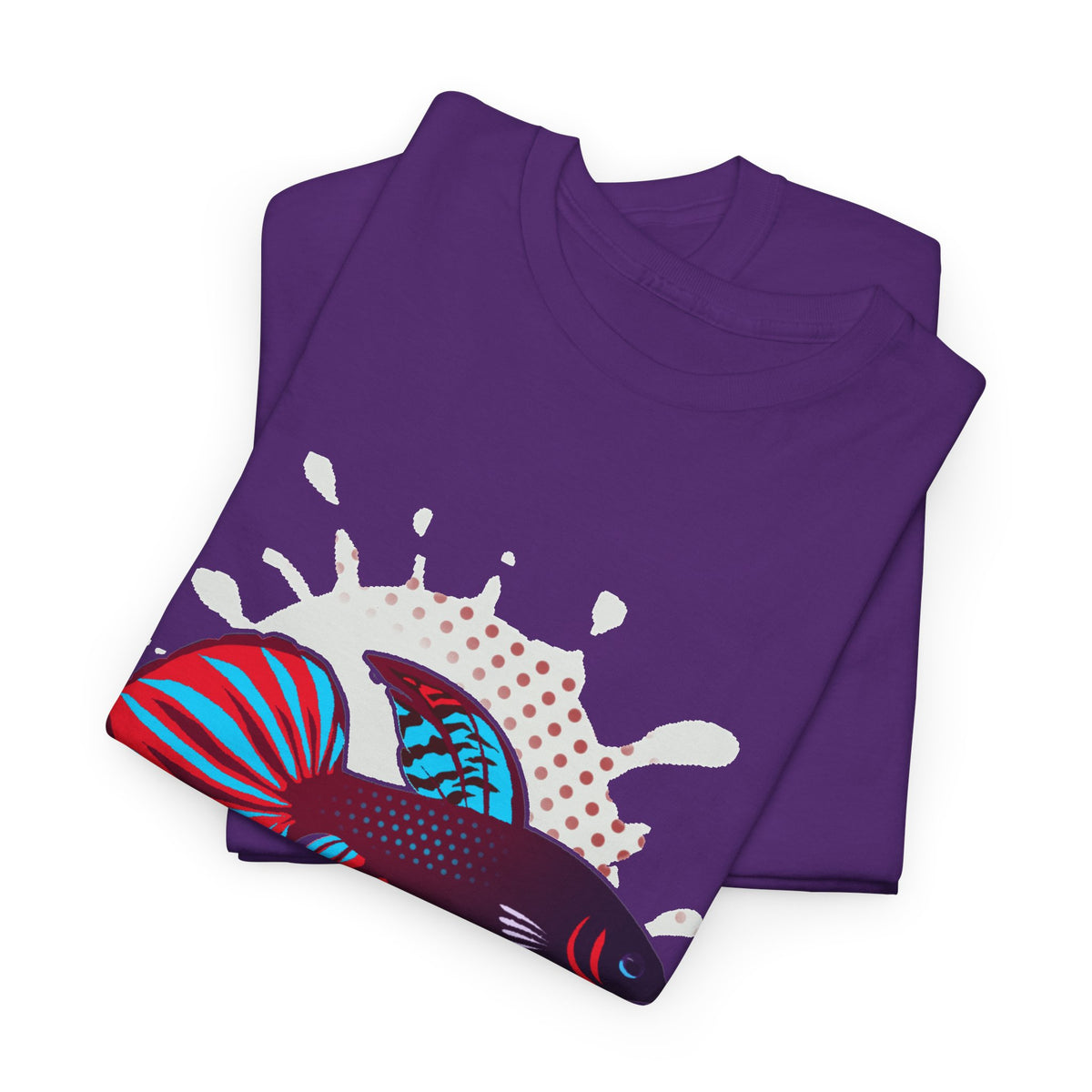 Betta Splenden Wild Type Tee — Vibrant Betta Fish Pop Art T-Shirt