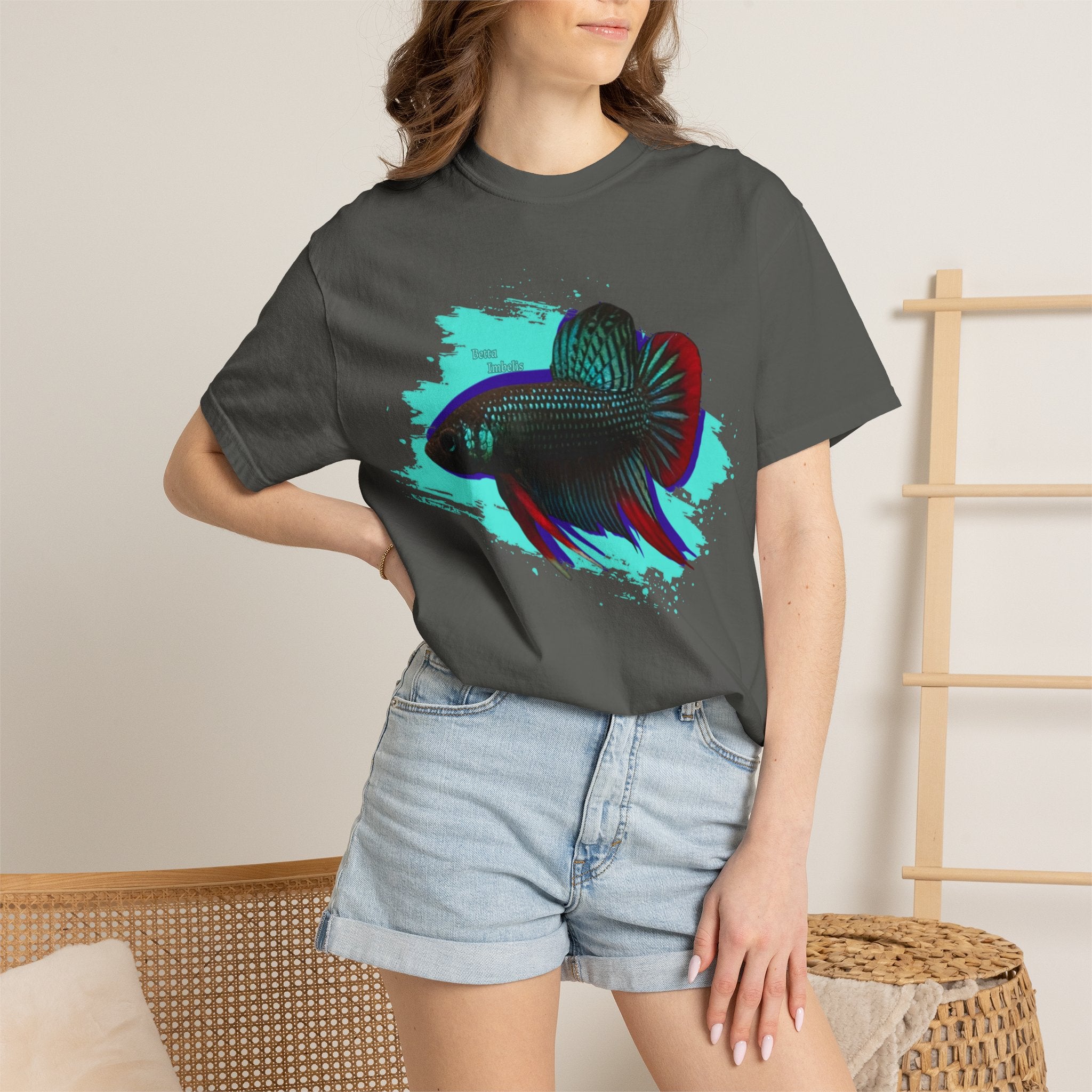 Betta imbelis Fish Graphic T-Shirt