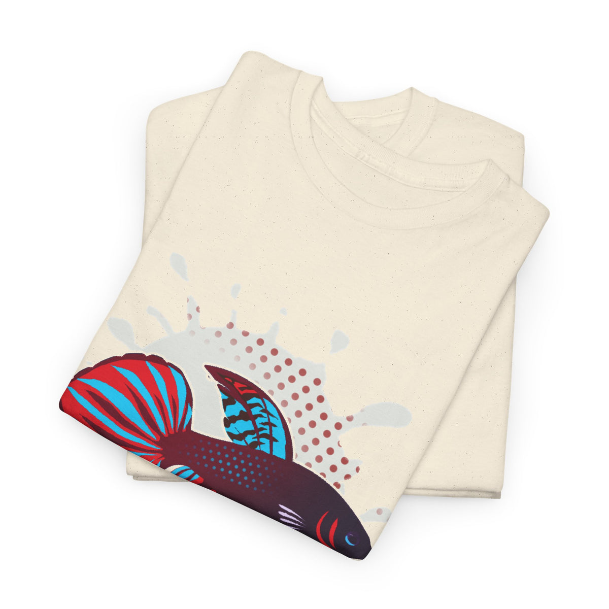 Betta Splenden Wild Type Tee — Vibrant Betta Fish Pop Art T-Shirt
