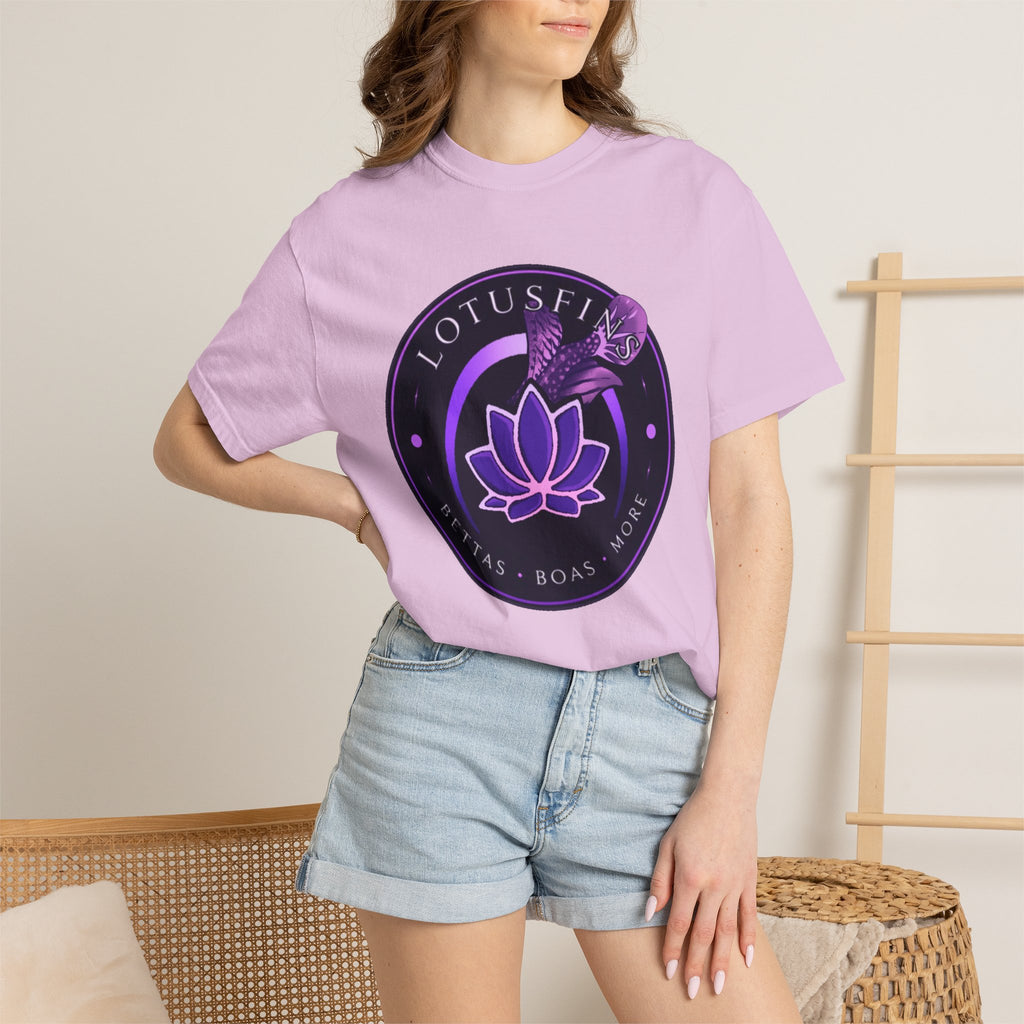 Lotusfins logo tshirt