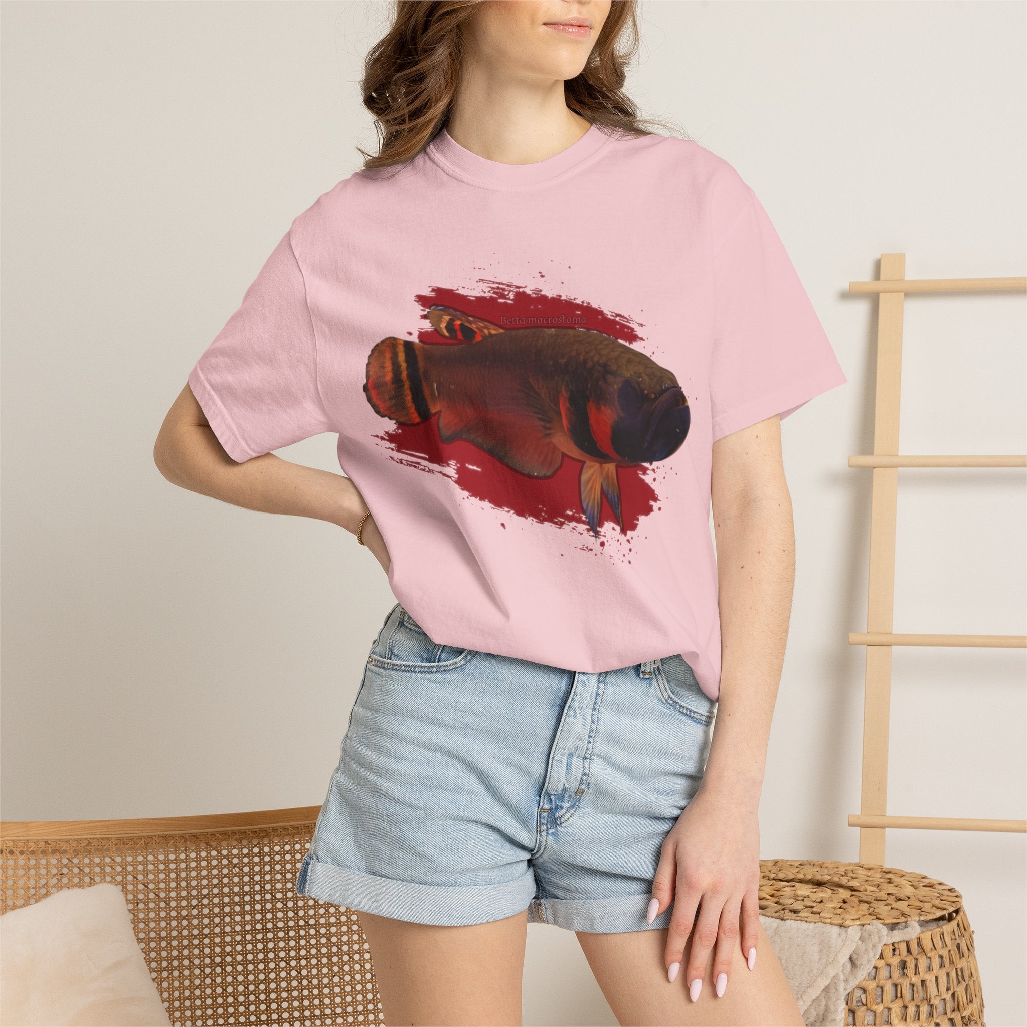 Betta macrostoma Tshirt - Rare Wild Betta fish