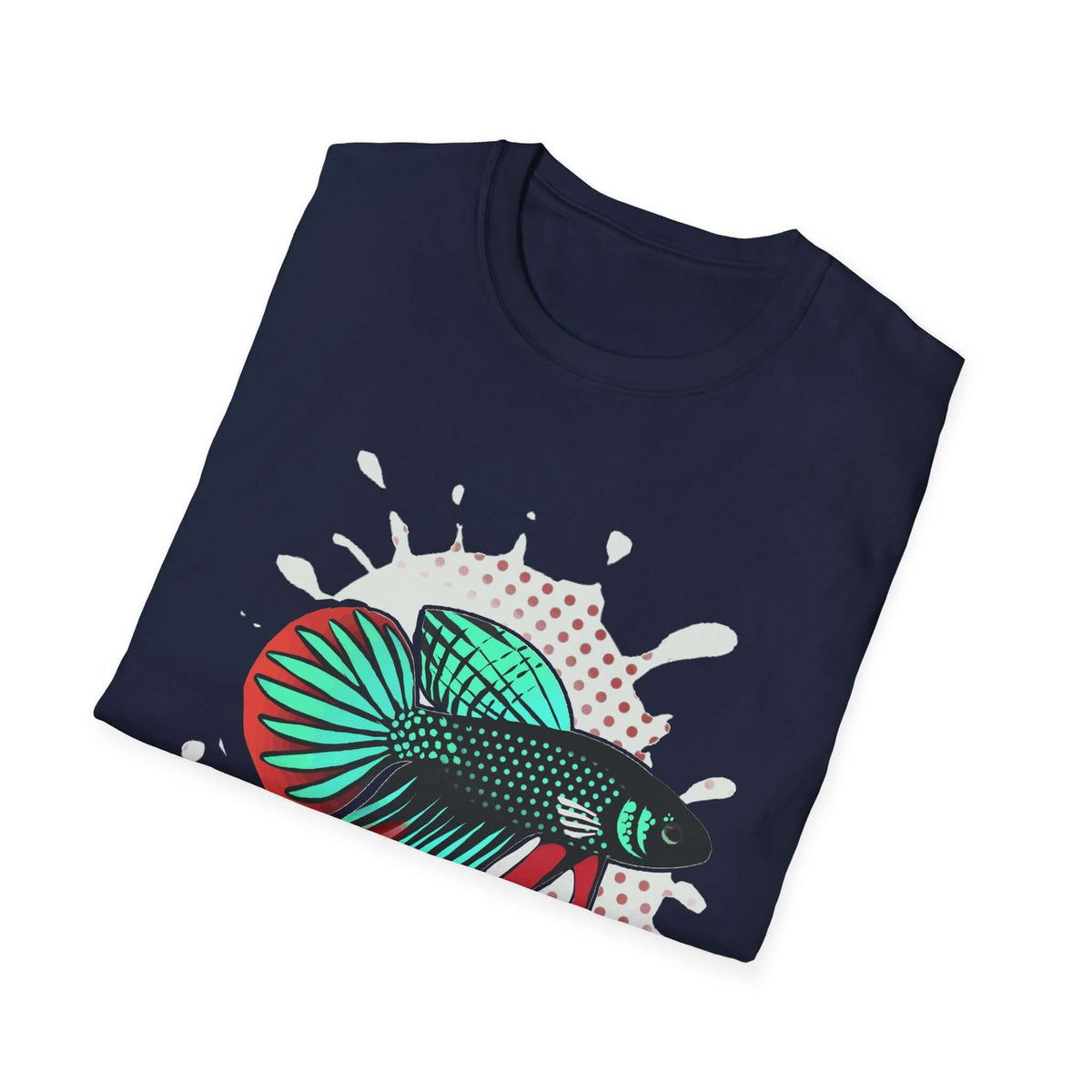 Betta Imbelis Fish Graphic T-Shirt – Retro Pop Art Aquarium Tee