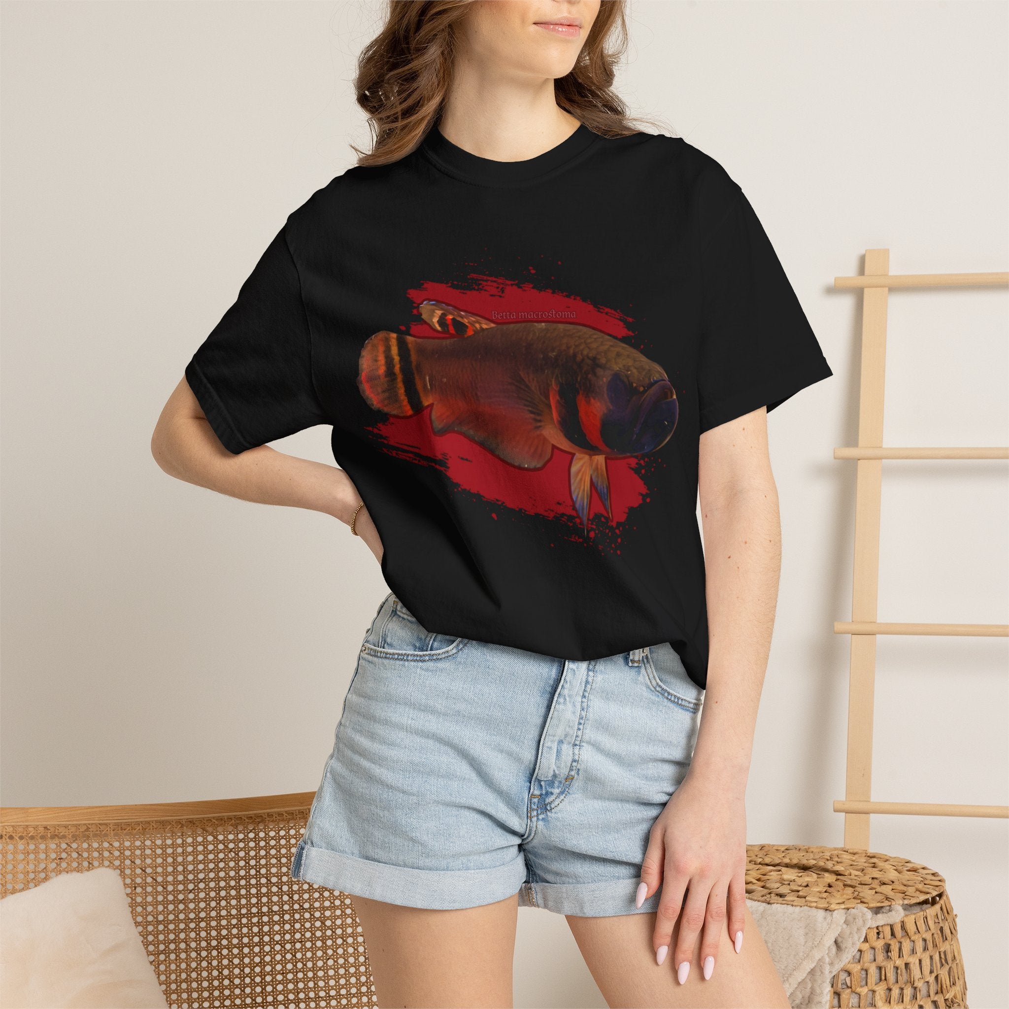 Betta macrostoma Tshirt - Rare Wild Betta fish