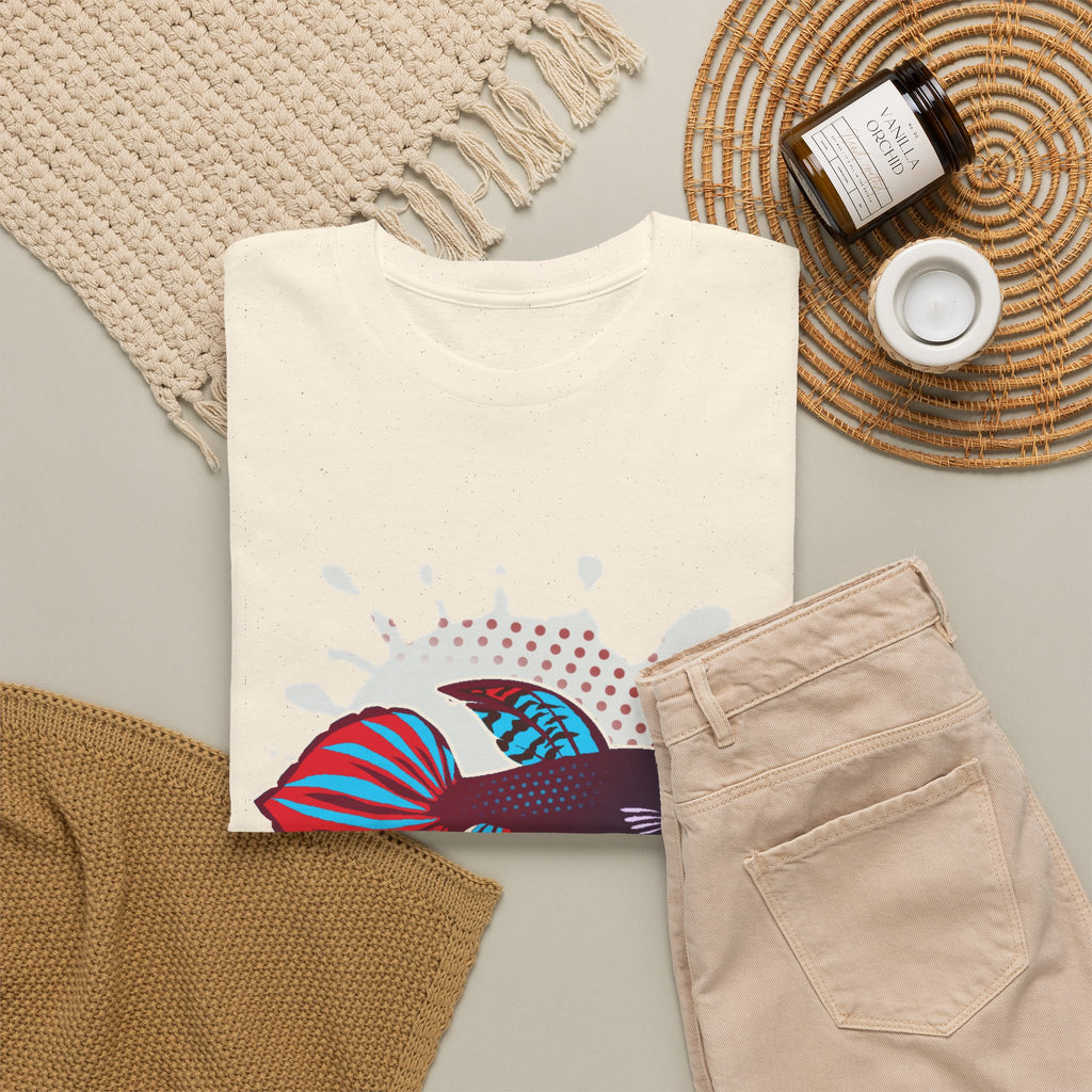 Betta Splenden Wild Type Tee — Vibrant Betta Fish Pop Art T-Shirt
