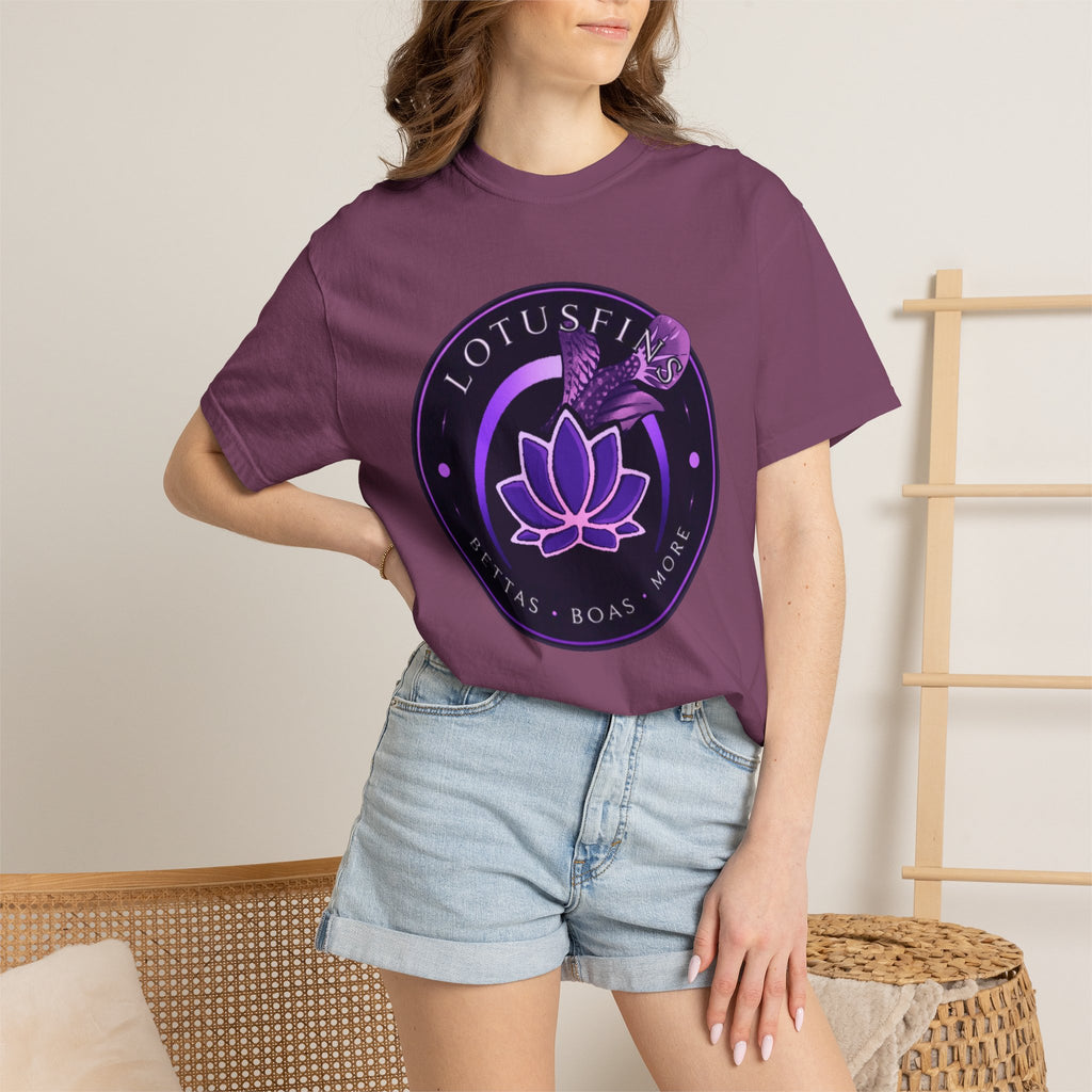 Lotusfins logo tshirt