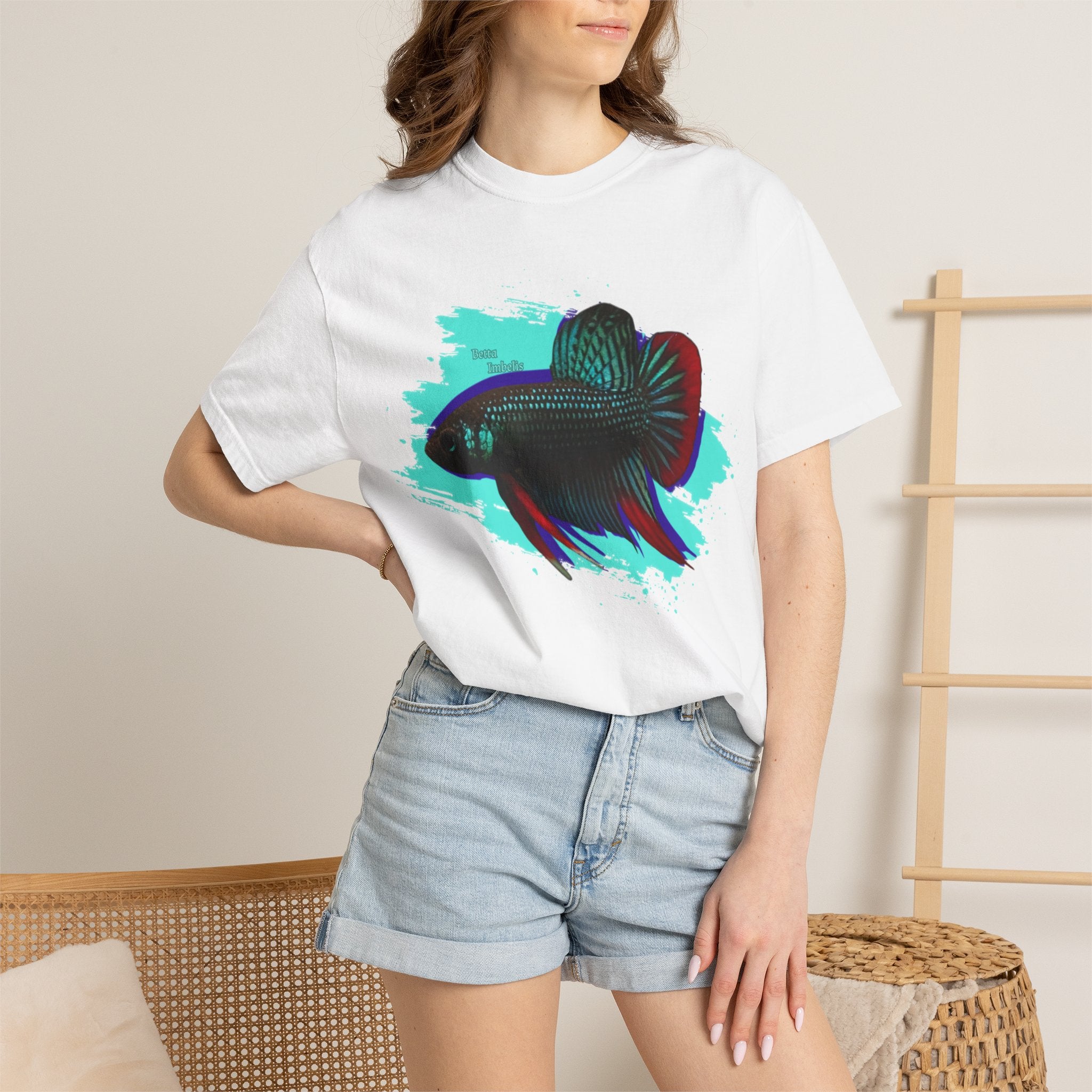 Betta imbelis Fish Graphic T-Shirt