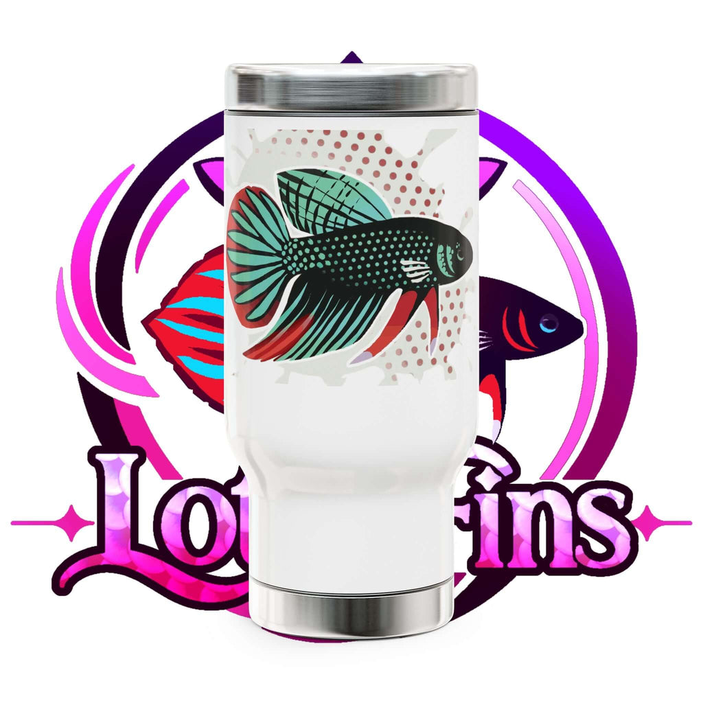 Betta imbelis Fish Travel Mug — 14oz Stainless Steel Insulated Tumbler