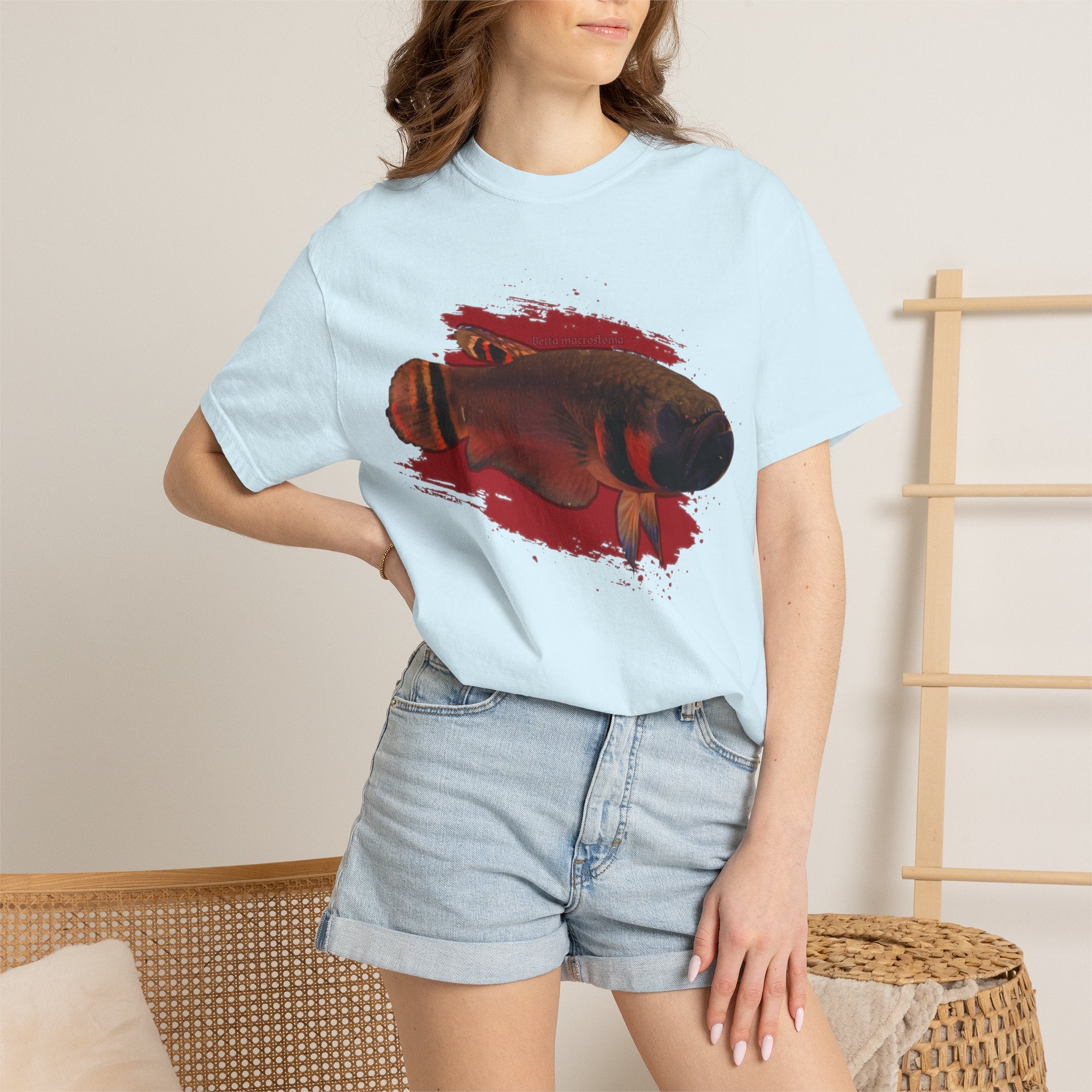 Betta macrostoma Tshirt - Rare Wild Betta fish
