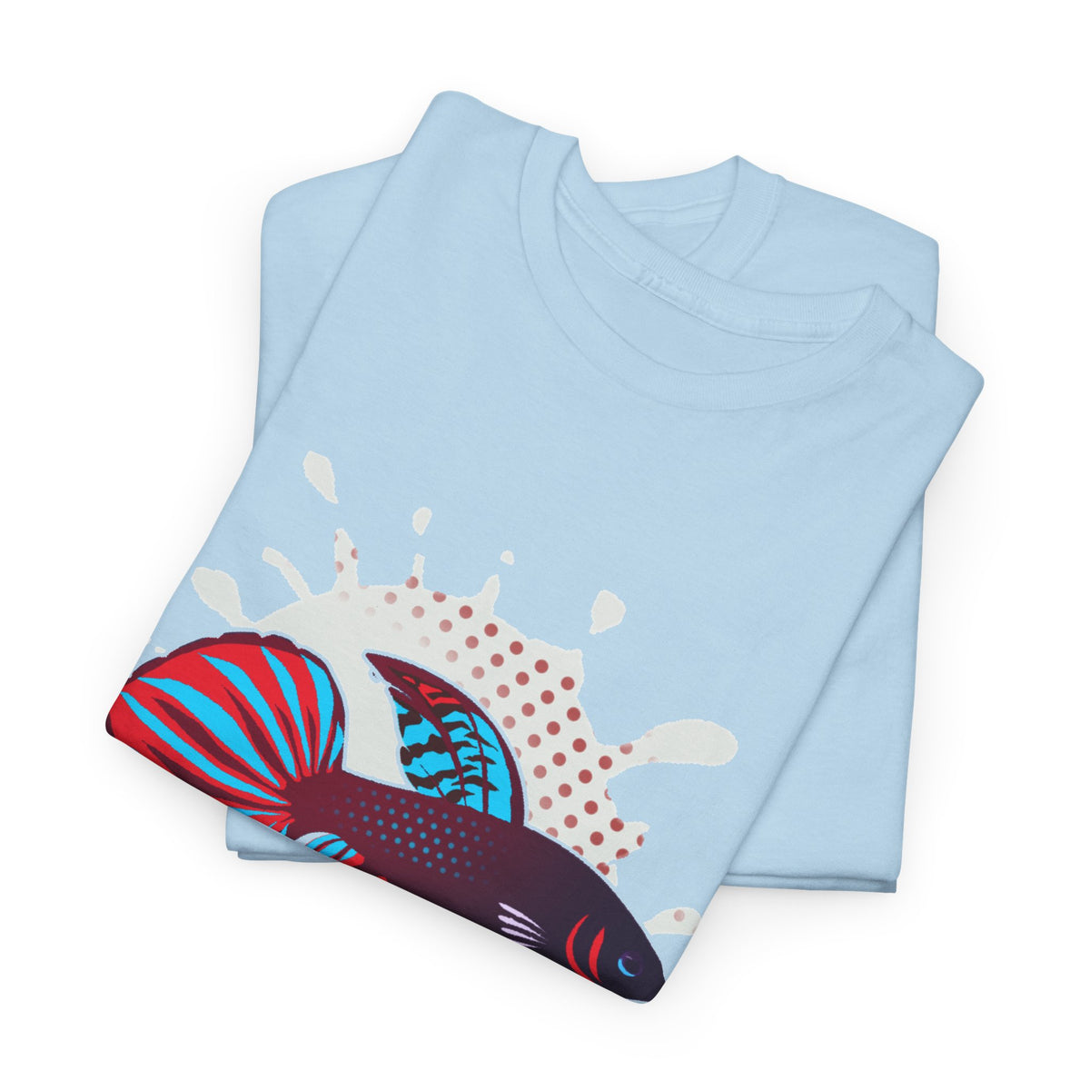 Betta Splenden Wild Type Tee — Vibrant Betta Fish Pop Art T-Shirt