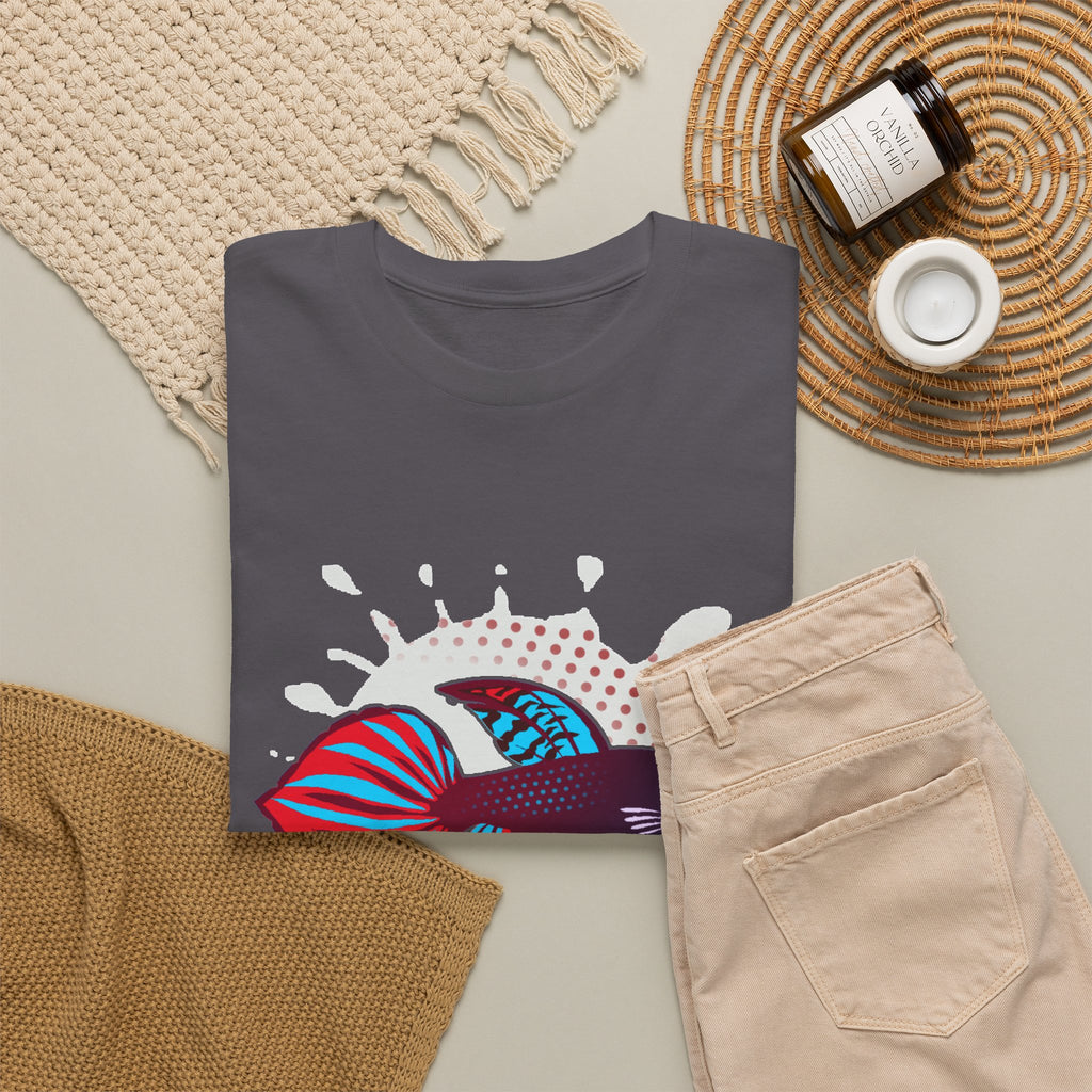 Betta Splenden Wild Type Tee — Vibrant Betta Fish Pop Art T-Shirt