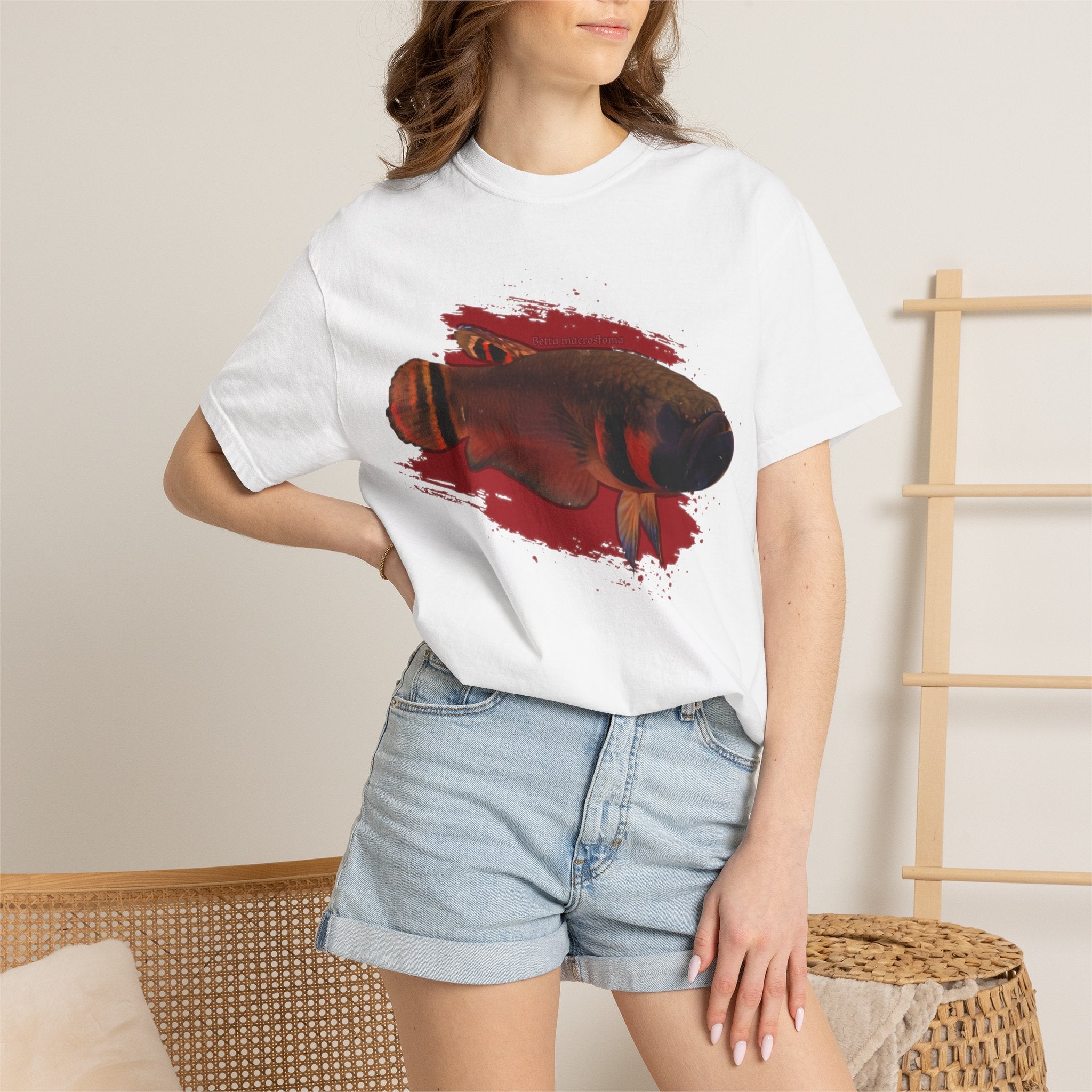 Betta macrostoma Tshirt - Rare Wild Betta fish