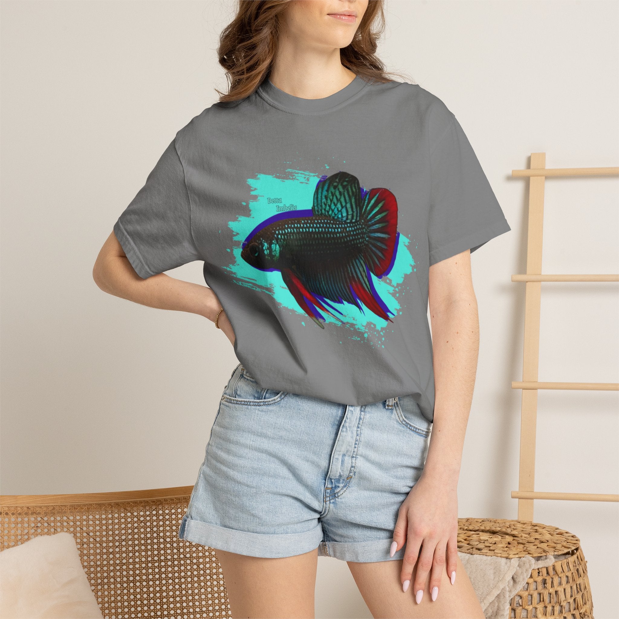 Betta imbelis Fish Graphic T-Shirt