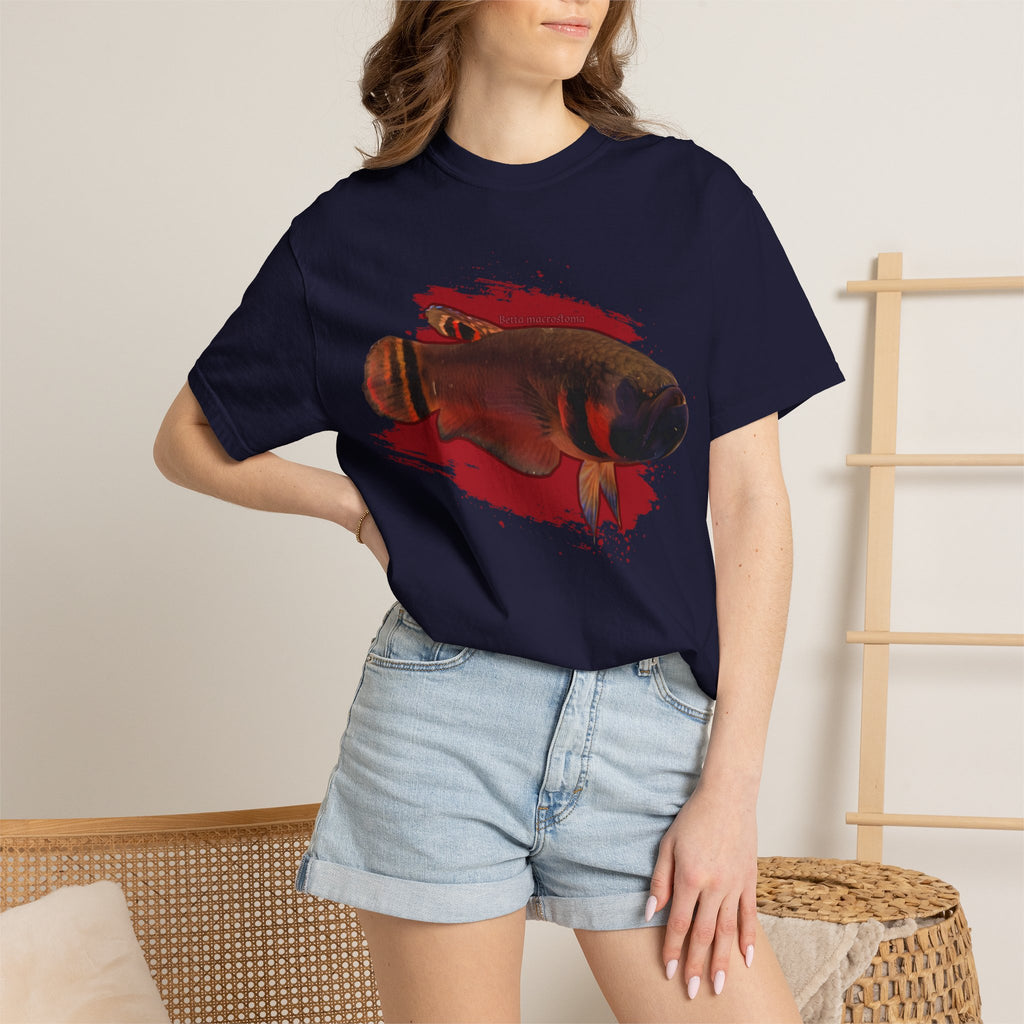 Betta macrostoma Tshirt - Rare Wild Betta fish