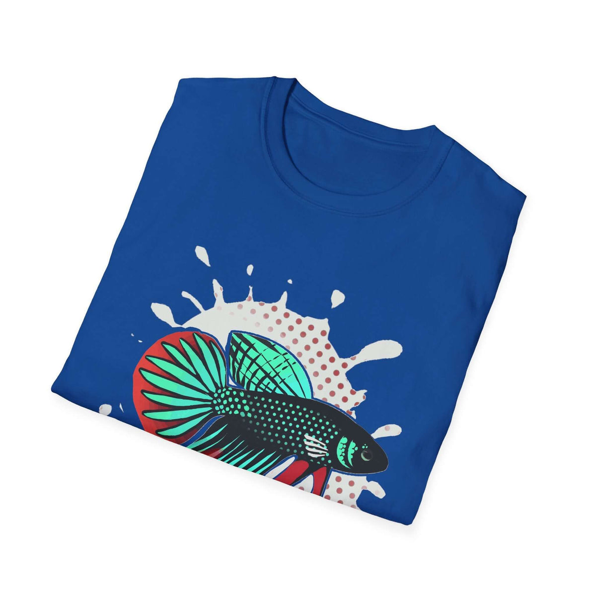 Betta Imbelis Fish Graphic T-Shirt – Retro Pop Art Aquarium Tee