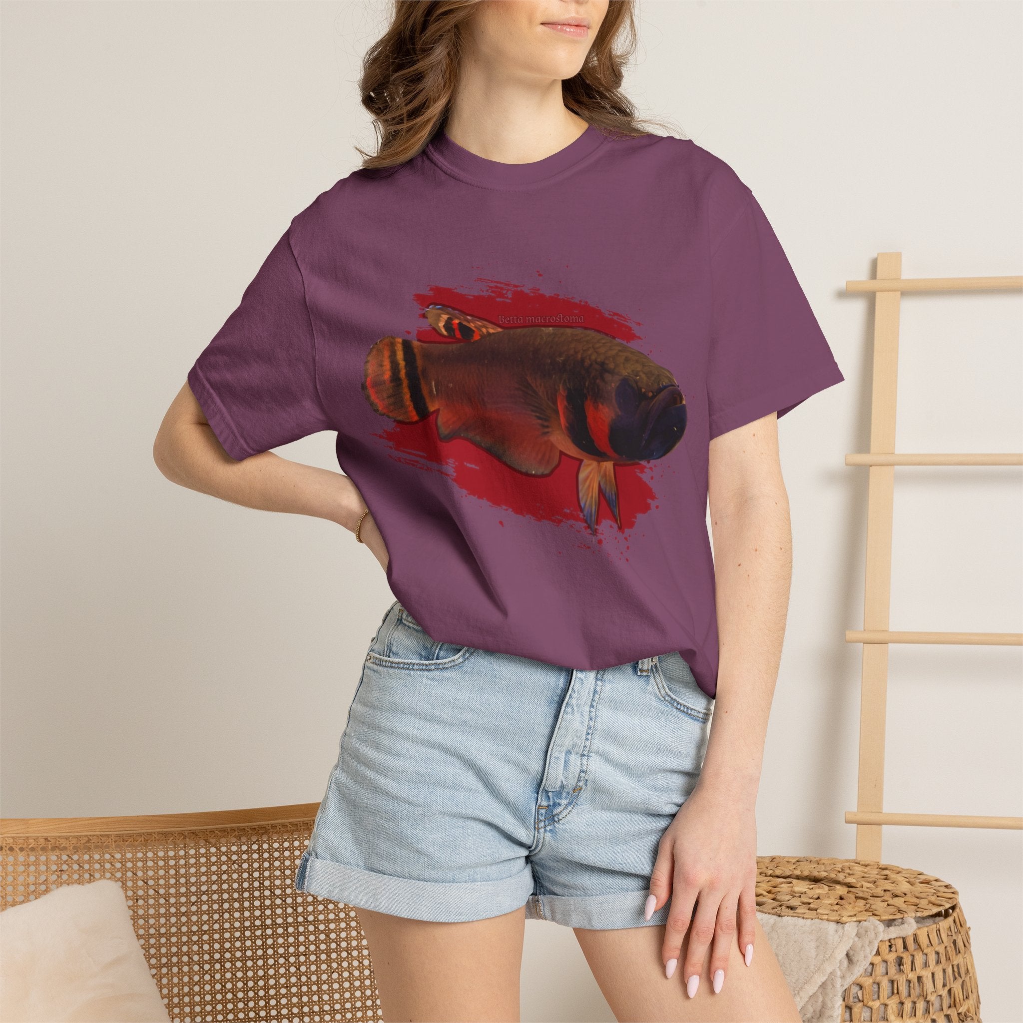 Betta macrostoma Tshirt - Rare Wild Betta fish