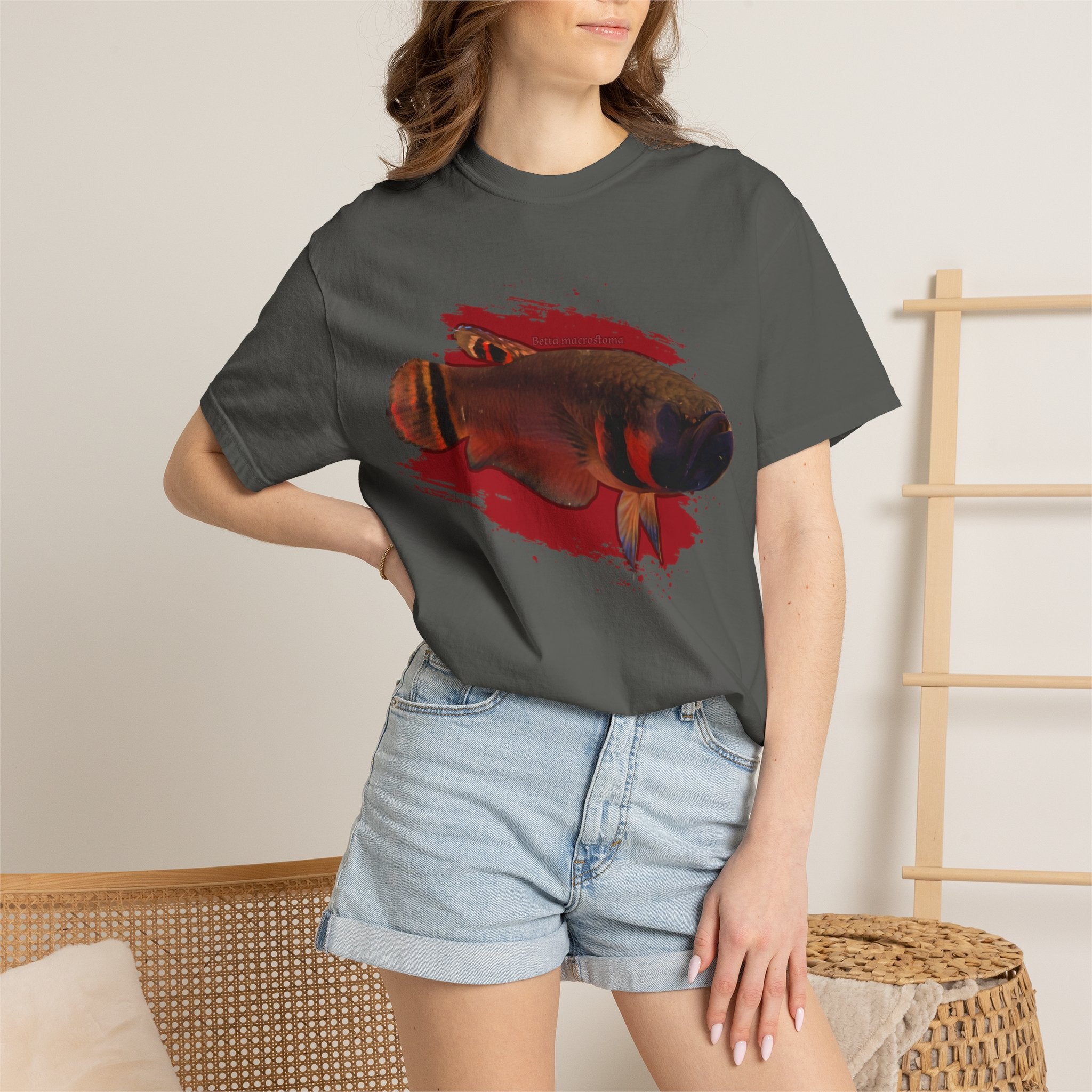Betta macrostoma Tshirt - Rare Wild Betta fish
